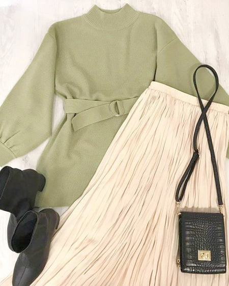 INGNI（イング） ストレッチブーツ ｸﾛ