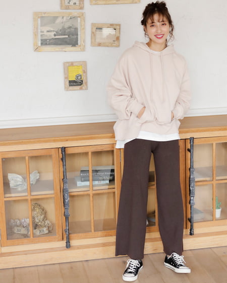 ワイドリブパンツ／B｜INGNI(イング) 公式通販｜INGNI STORE