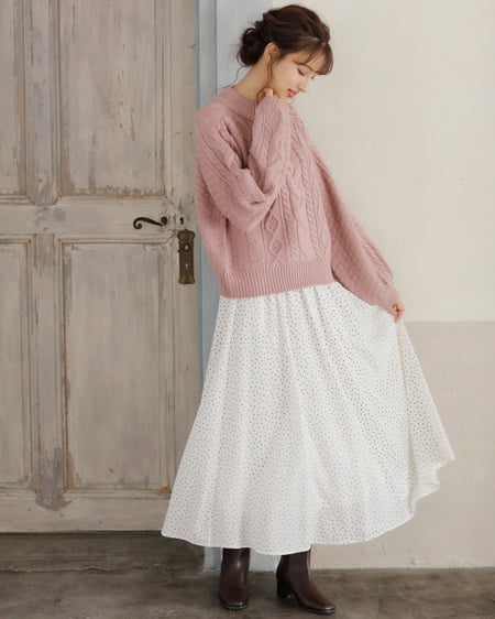 INGNI（イング） スクエアトゥブーツ ﾌﾞﾗｳﾝ