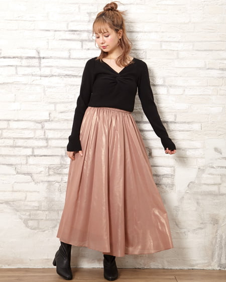 INGNI（イング） ストレッチブーツ ｸﾛ