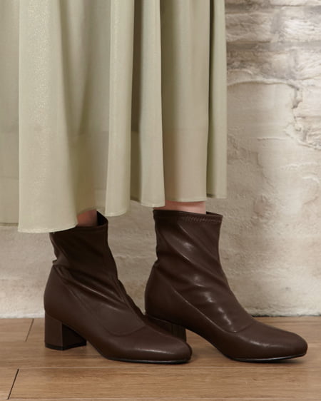 INGNI(イング) ストレッチブーツ ブラウン