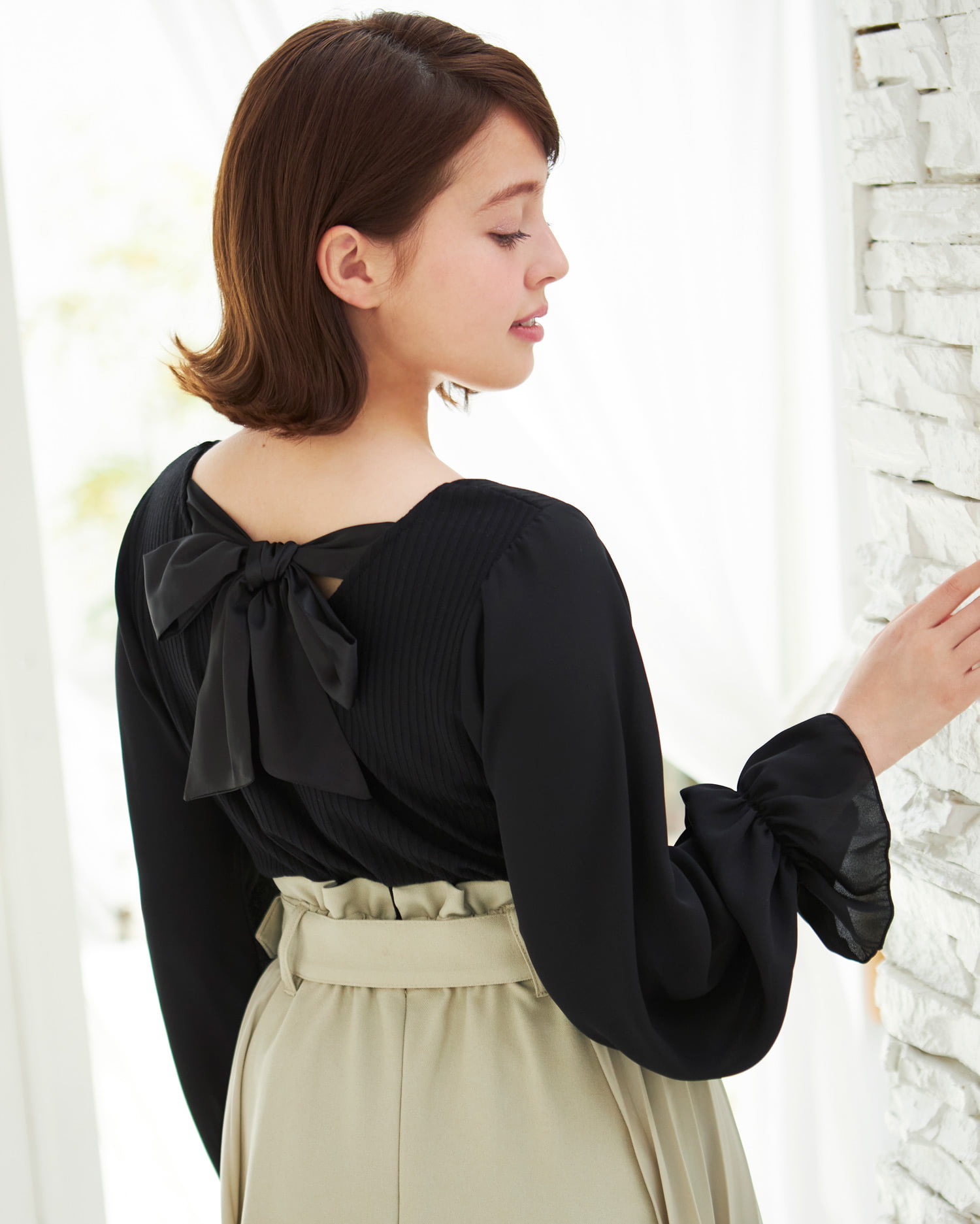 リブバックリボントップス Ingni イング 公式通販 Ingni Store