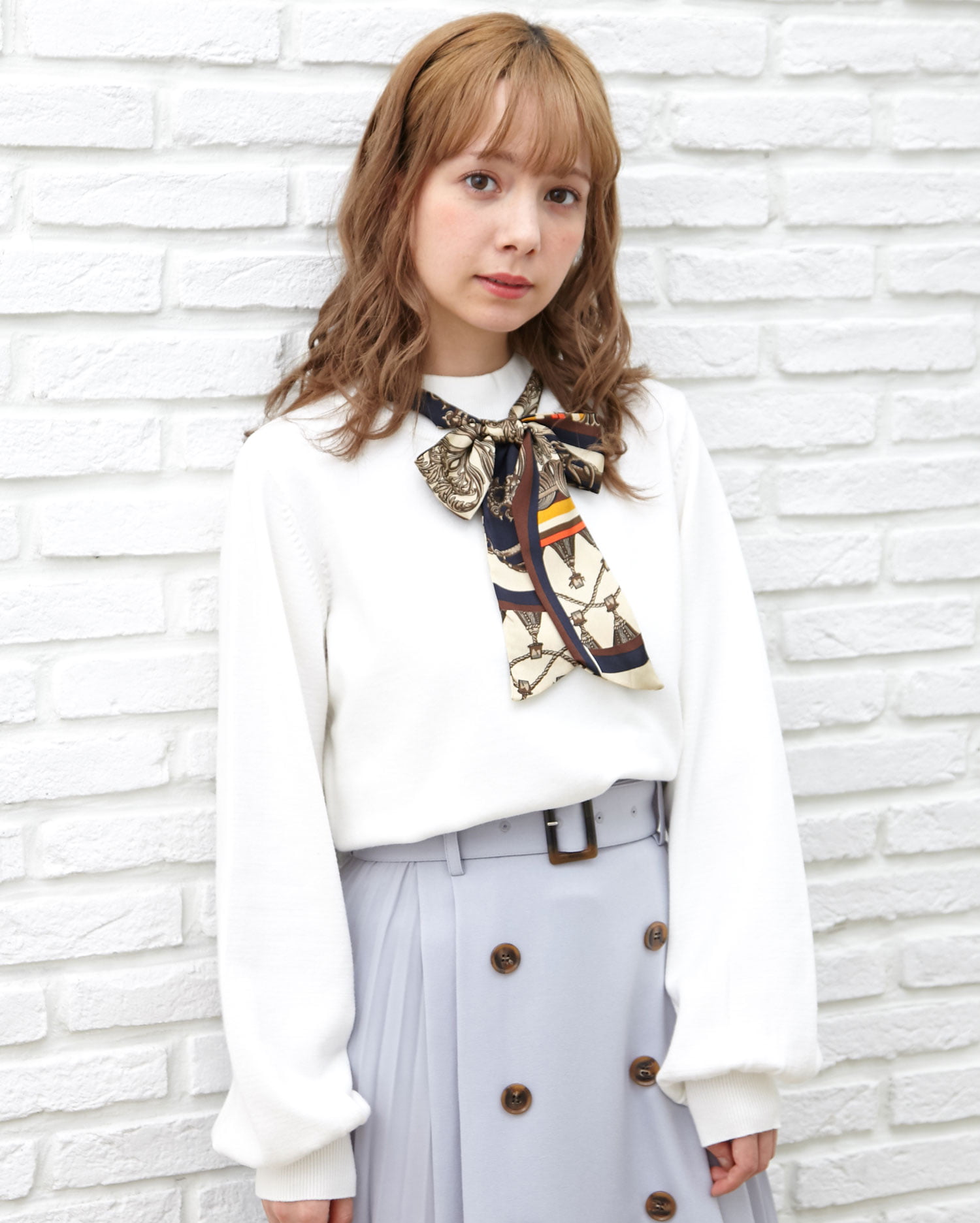 PHINGERIN ニットスカーフ PHINGERIN ニットスカーフ