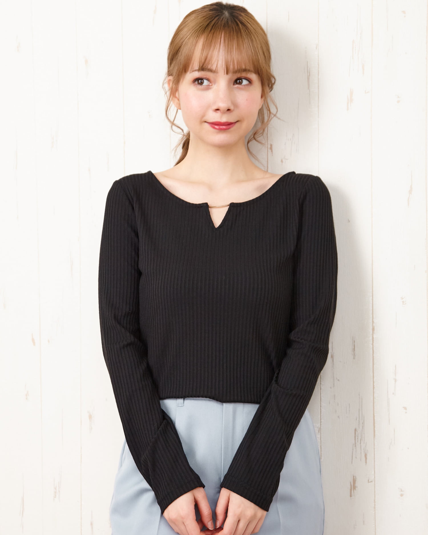 トップス 151N1NZ ピン付リブトップス｜INGNI(イング) 公式通販｜INGNI STORE