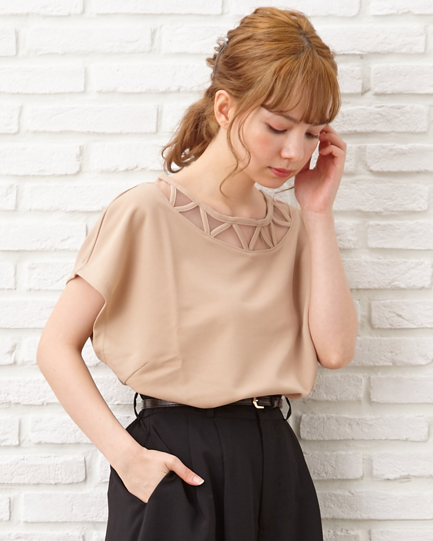 デコルテシアー／トップス｜INGNI(イング) 公式通販｜INGNI STORE