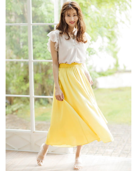 INGNI(イング) 襟レースキャミ オフホワイト