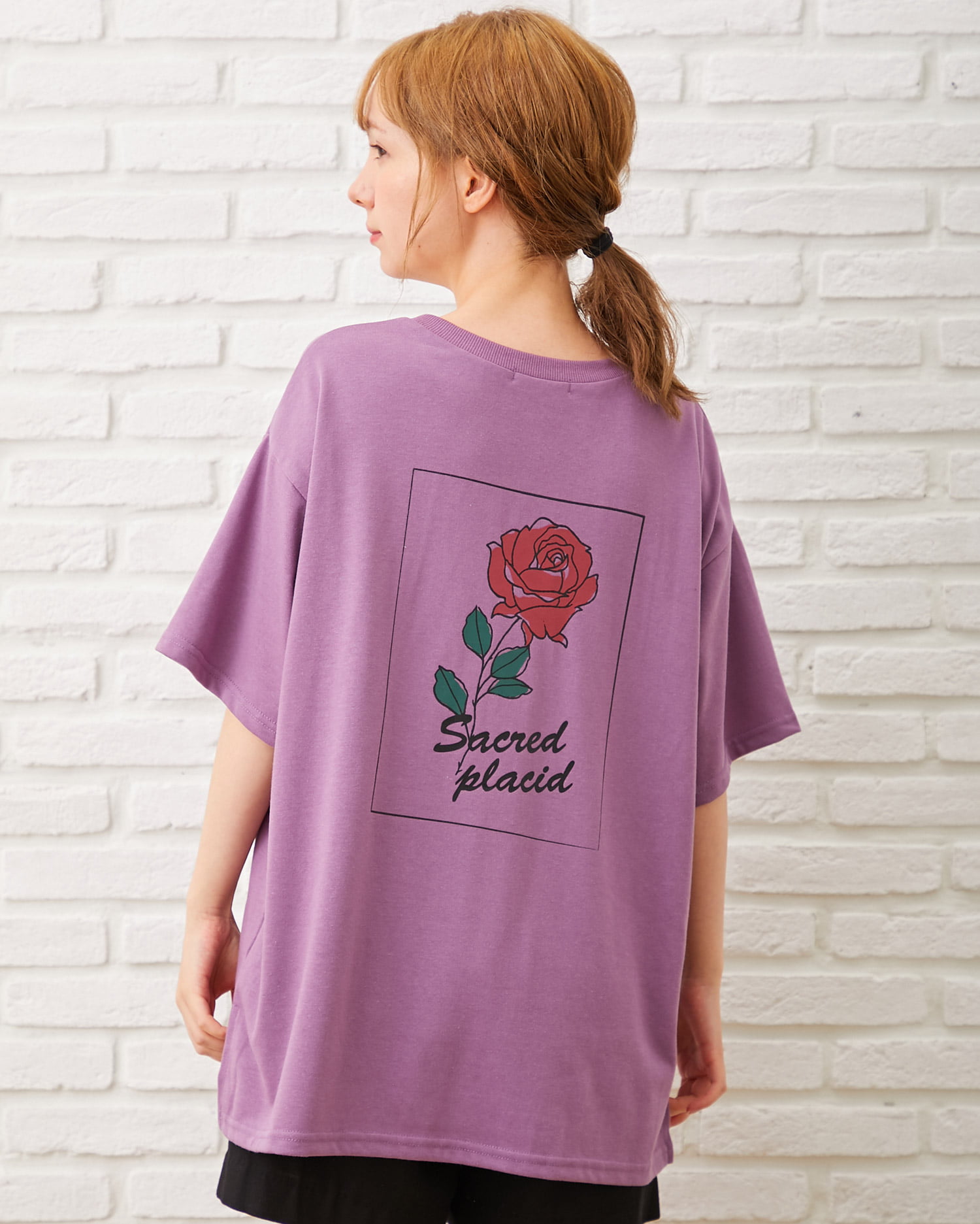 バックフラワーtシャツ outlet Ingni イング 公式通販 Ingni Store バックフラワーtシャツ outlet Ingni イング 公式通販 Ingni Store