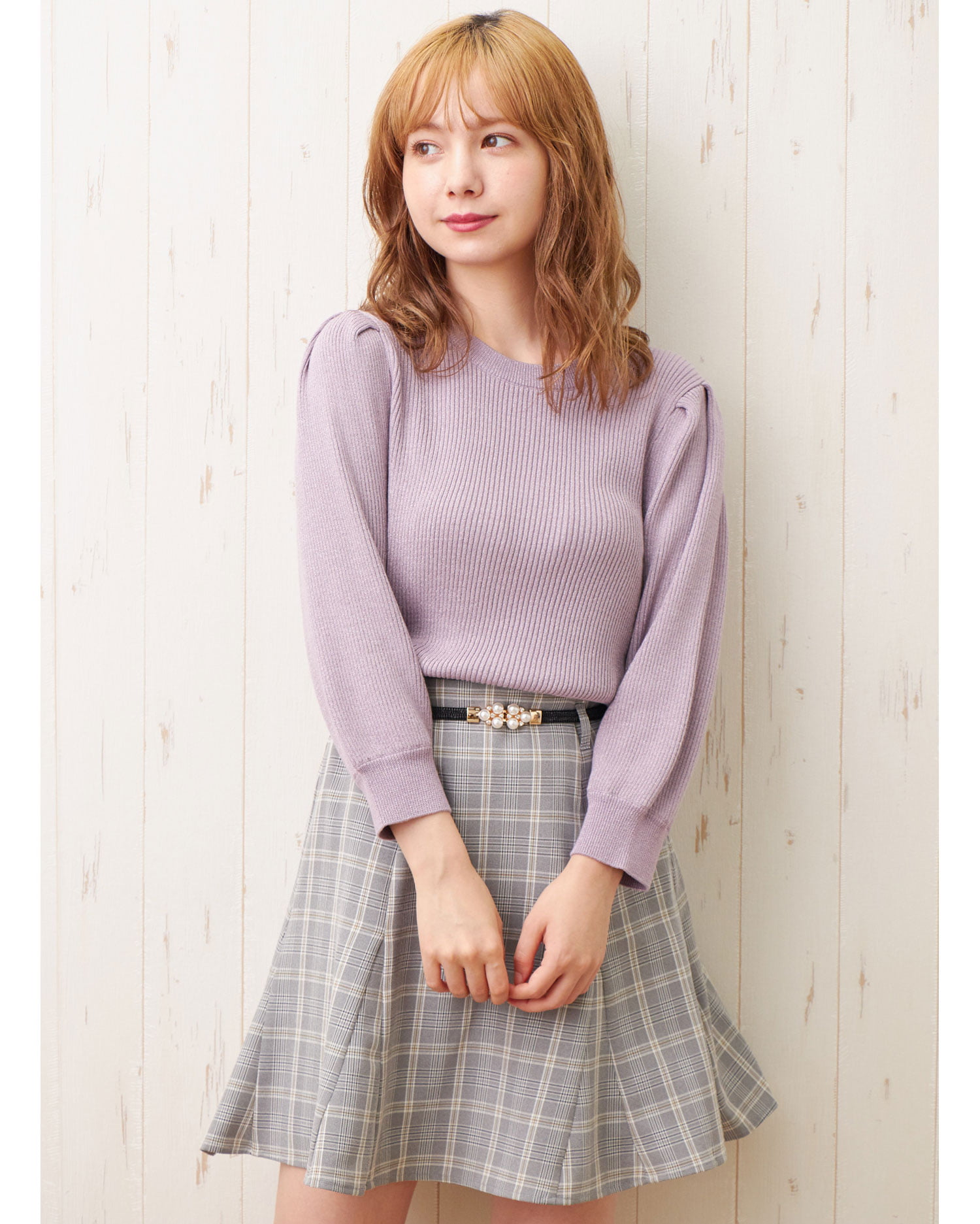 ラメパフスリーブ／ニット｜INGNI(イング) 公式通販｜INGNI STORE