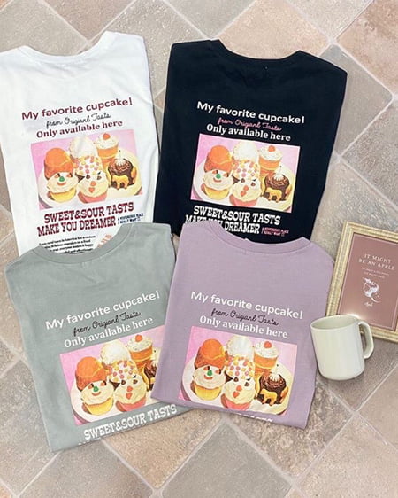 コーディネート カップケーキバックプリント Tシャツ Ingni イング 公式通販 Ingni Store イングストア