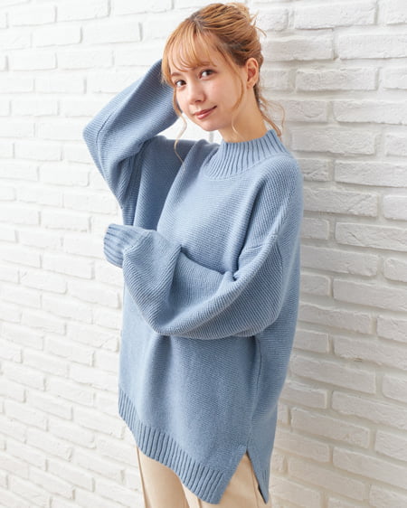 コーディネート ガーターモックネックサイドスリットニット outlet Ingni イング 公式通販 Ingni Store イングストア コーディネート ガーターモックネックサイドスリットニット outlet Ingni イング 公式通販 Ingni Store イングストア