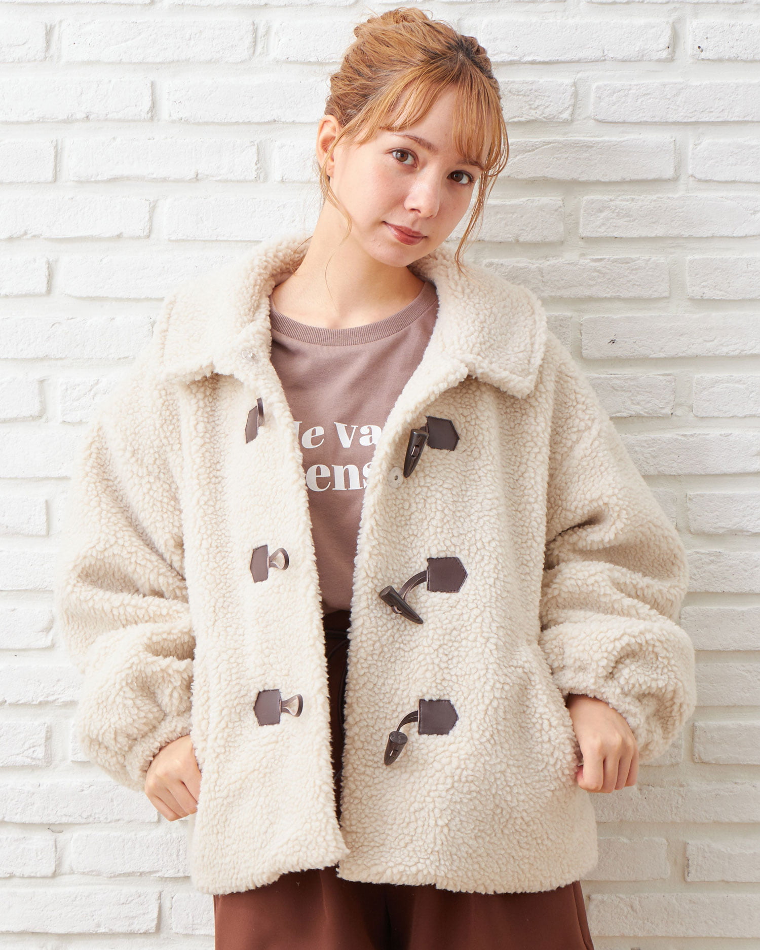ボア ダッフルオーバーコート outlet Ingni イング 公式通販 Ingni Store ボア ダッフルオーバーコート outlet Ingni イング 公式通販 Ingni Store