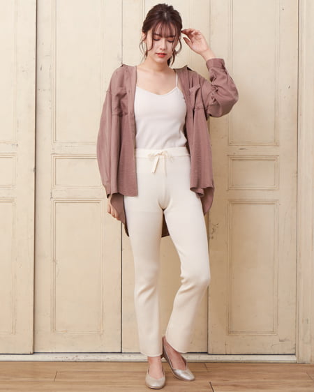 INGNI(イング) Backクロスキャミ アイボリー