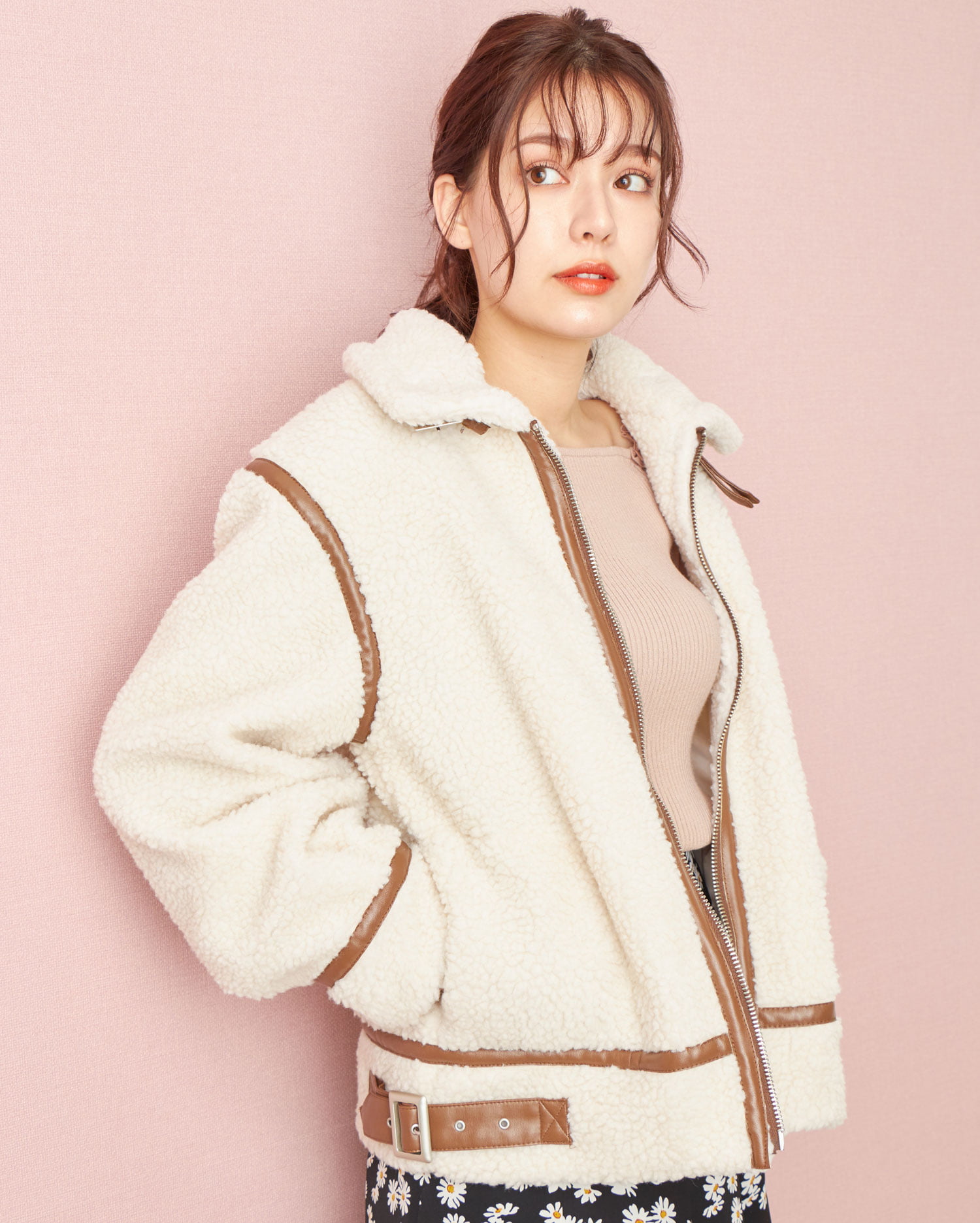 ボアB-3フライトジャケット｜allamanda(アラマンダ) 公式通販｜INGNI STORE