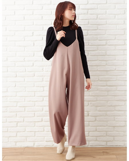 INGNI（イング） パワショル／リブニット ｸﾛ