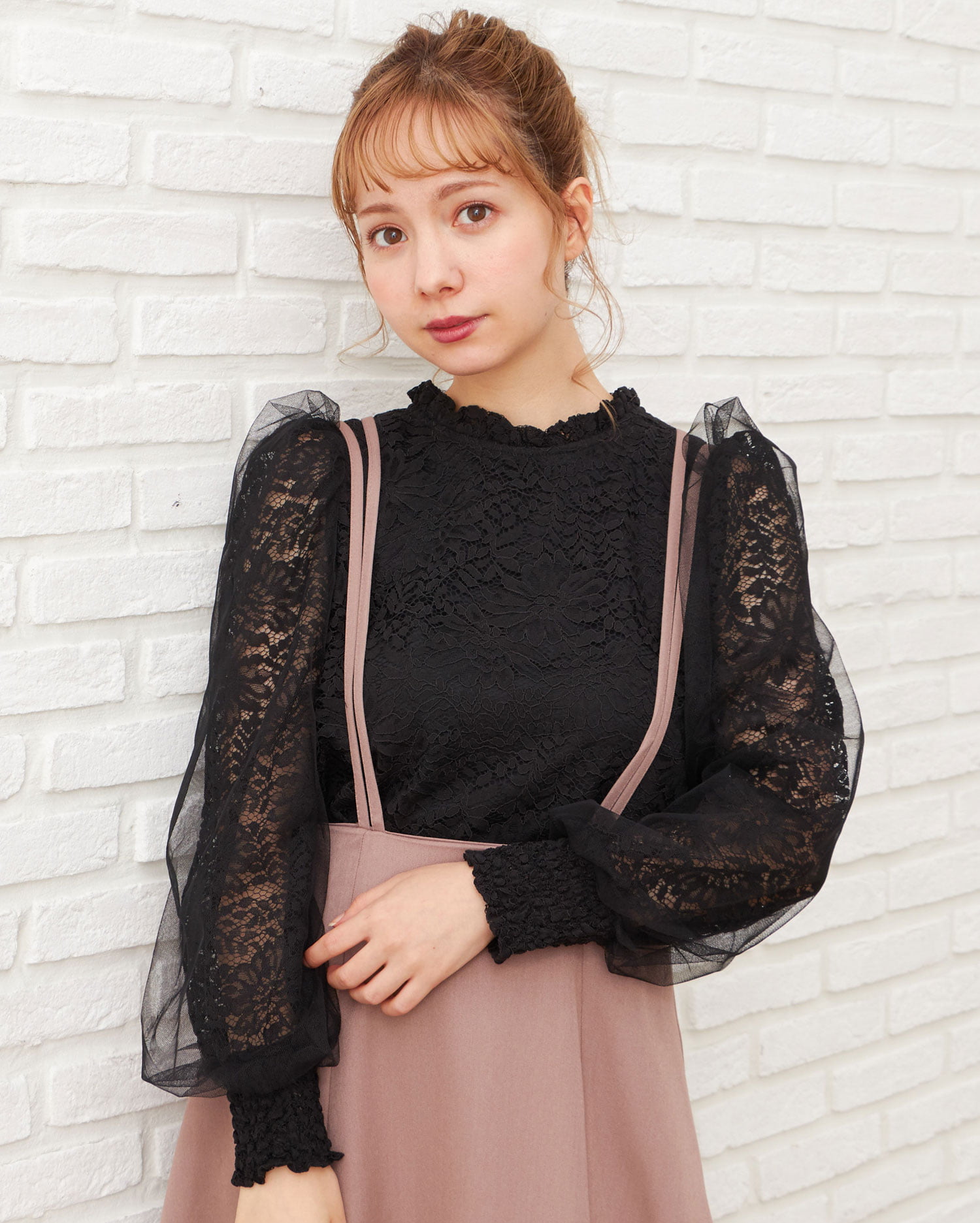 レース ハイネックトップス Ingni イング 公式通販 Ingni Store レース ハイネックトップス Ingni イング 公式通販 Ingni Store