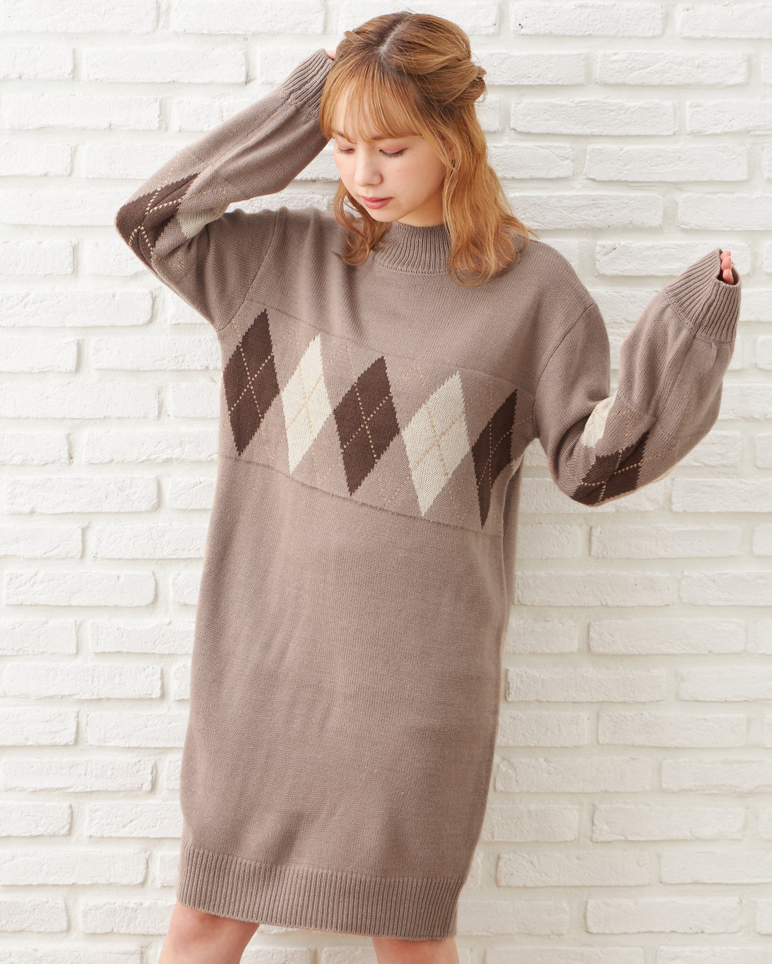 アーガイル ワンピース Ingni イング 公式通販 Ingni Store