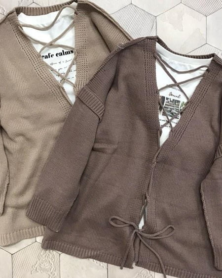 INGNI(イング) BACKレースUPニット モカ