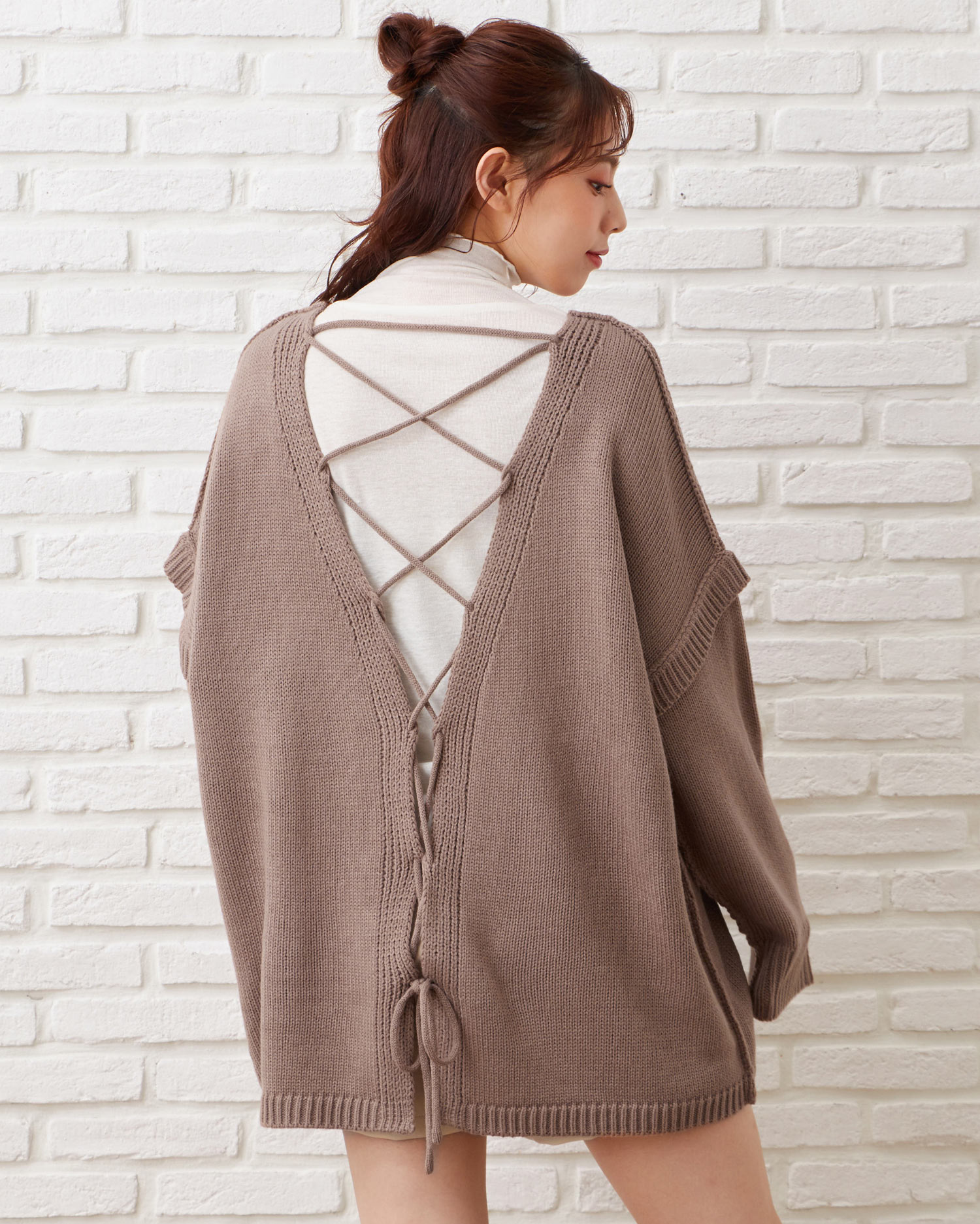 Backレースアップニット Ingni イング 公式通販 Ingni Store Backレースアップニット Ingni イング 公式通販 Ingni Store