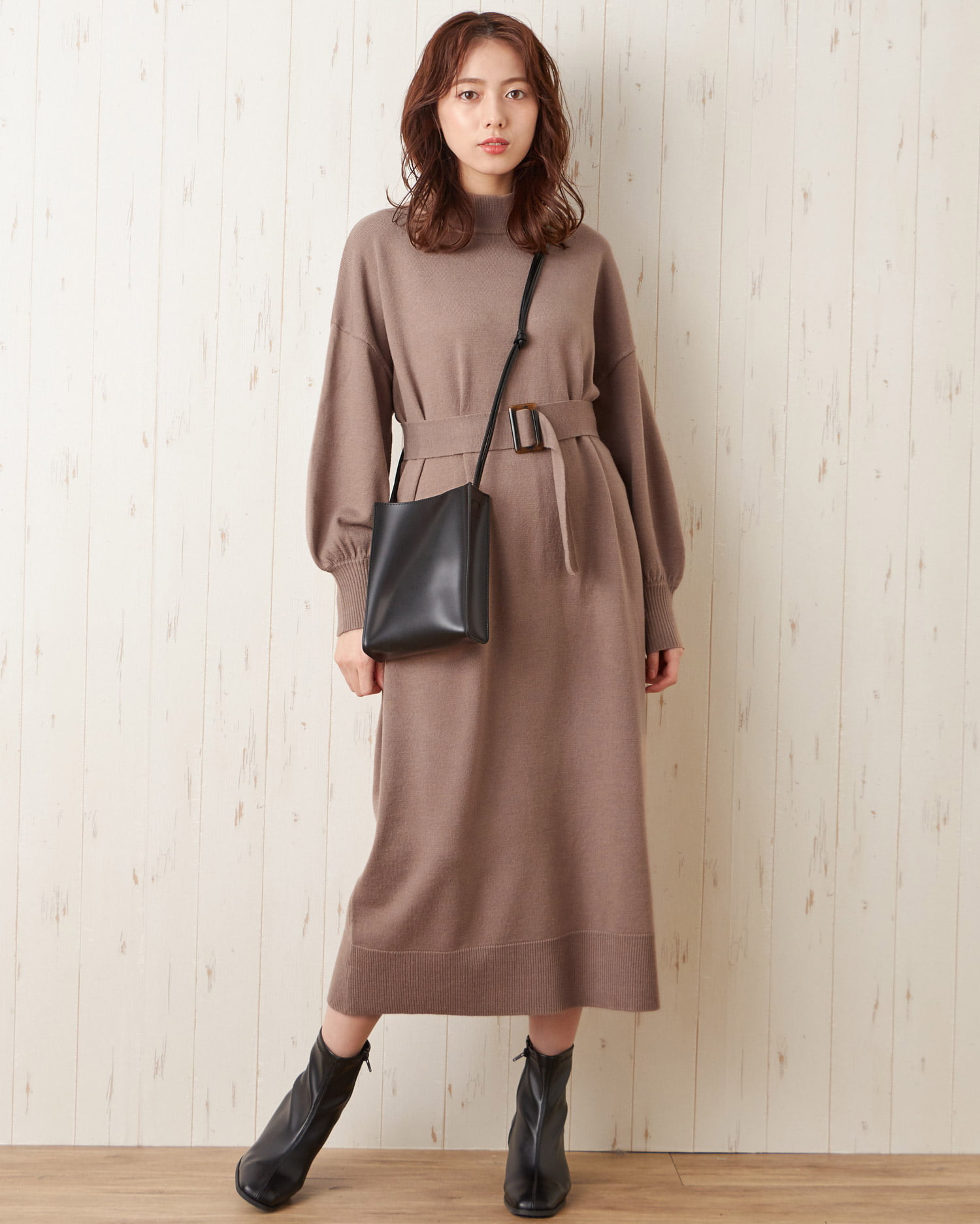 モックネックニット ワンピース Ingni イング 公式通販 Ingni Store モックネックニット ワンピース Ingni イング 公式通販 Ingni Store