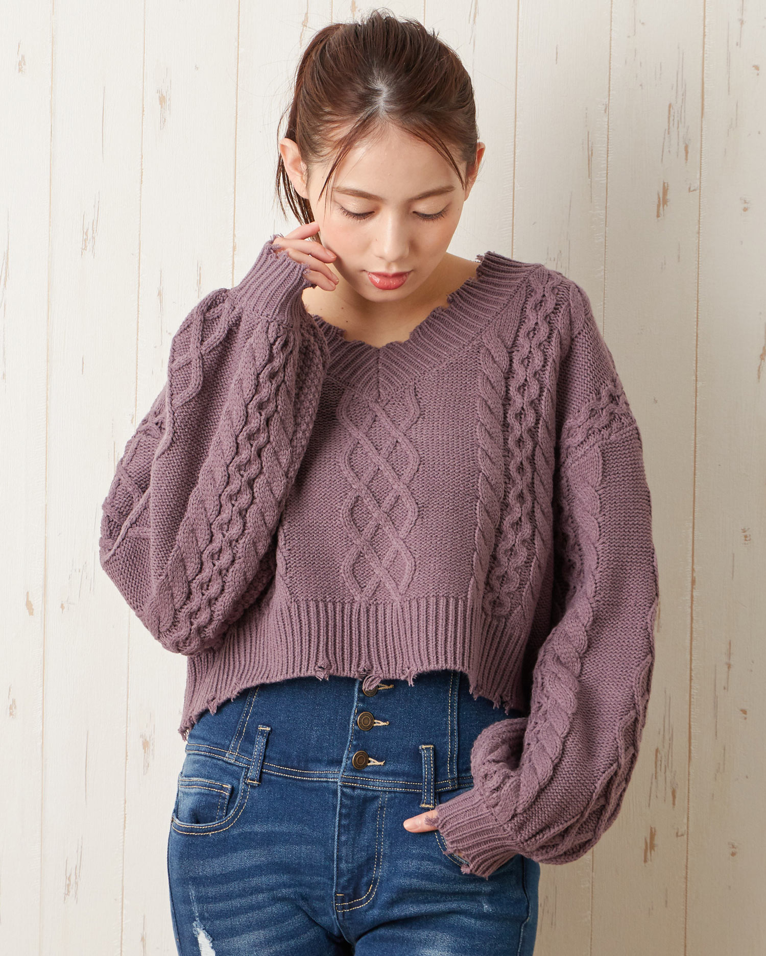 ケーブルvネック ブロークンプルオーバー outlet Ingni イング 公式通販 Ingni Store ケーブルvネック ブロークンプルオーバー outlet Ingni イング 公式通販 Ingni Store