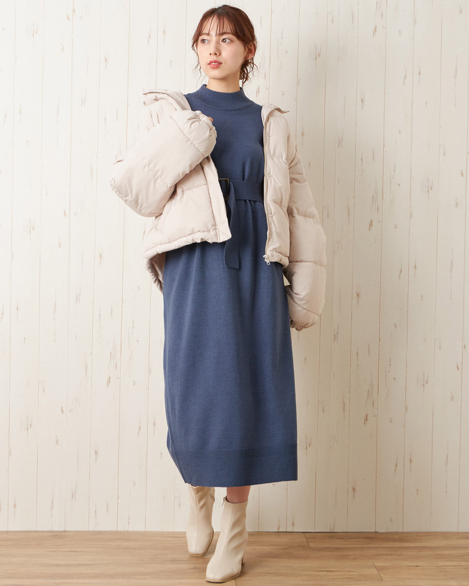 モックネックニット ワンピース Ingni イング 公式通販 Ingni Store