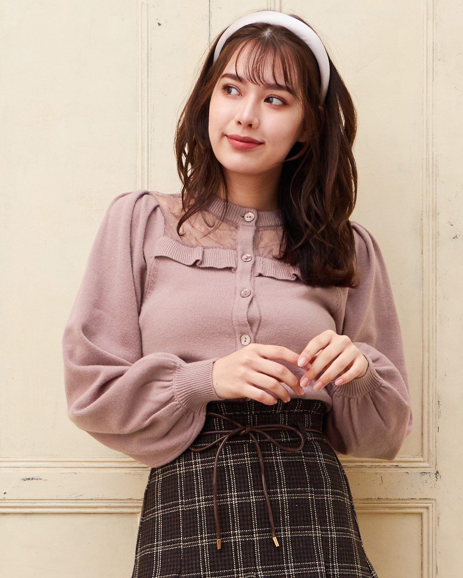 トゥモローランド ヌキテパ フリルカーディガン 38500円→18000円