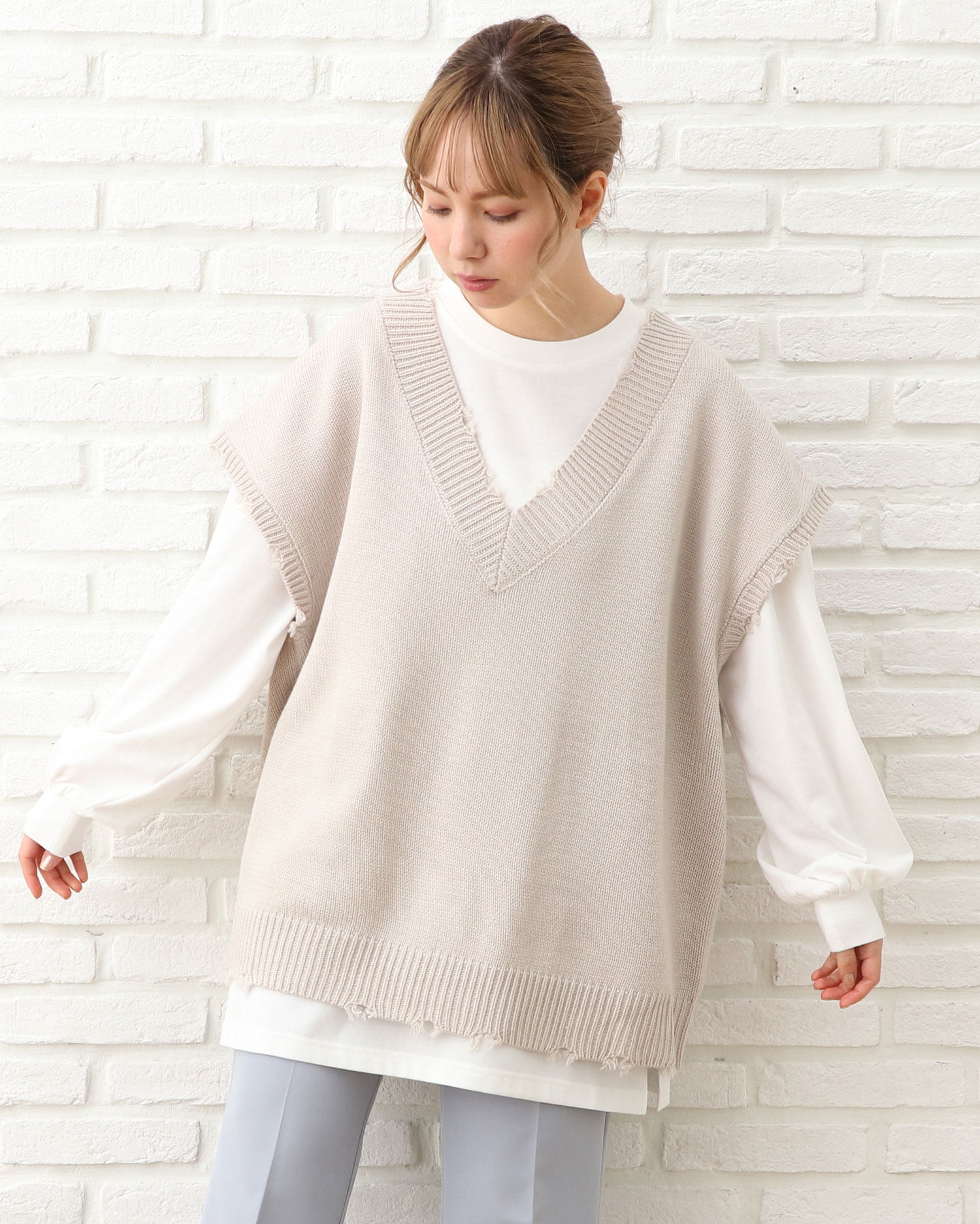 セットアップ ブロークンベストtシャツset Ingni イング 公式通販 Ingni Store セットアップ ブロークンベストtシャツset Ingni イング 公式通販 Ingni Store