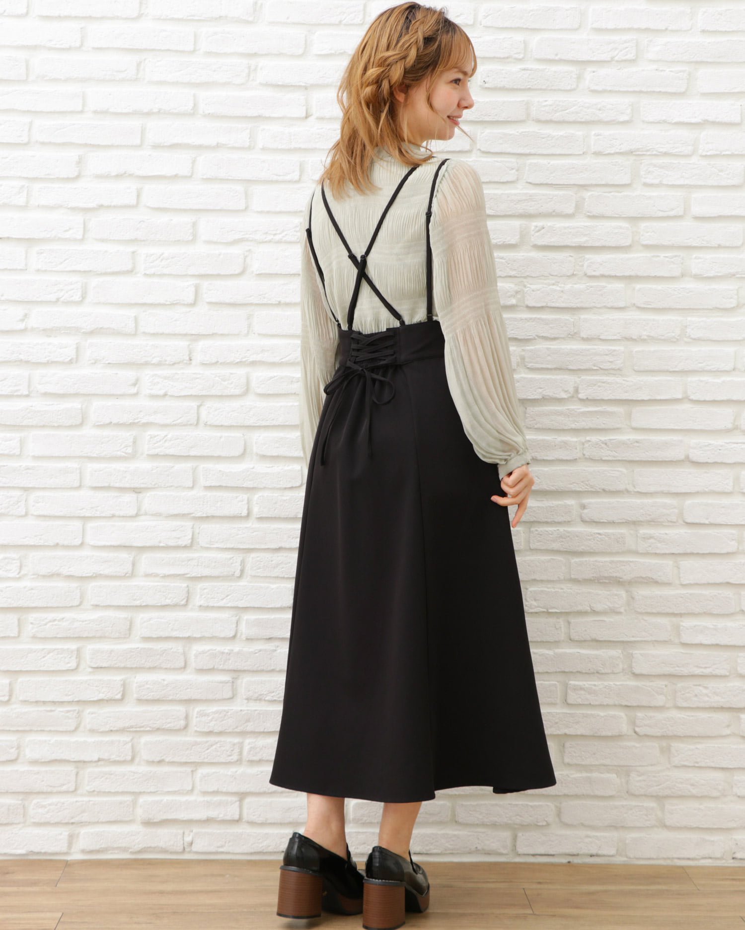 Backレースupサス付フレア スカート Ingni イング 公式通販 Ingni Store