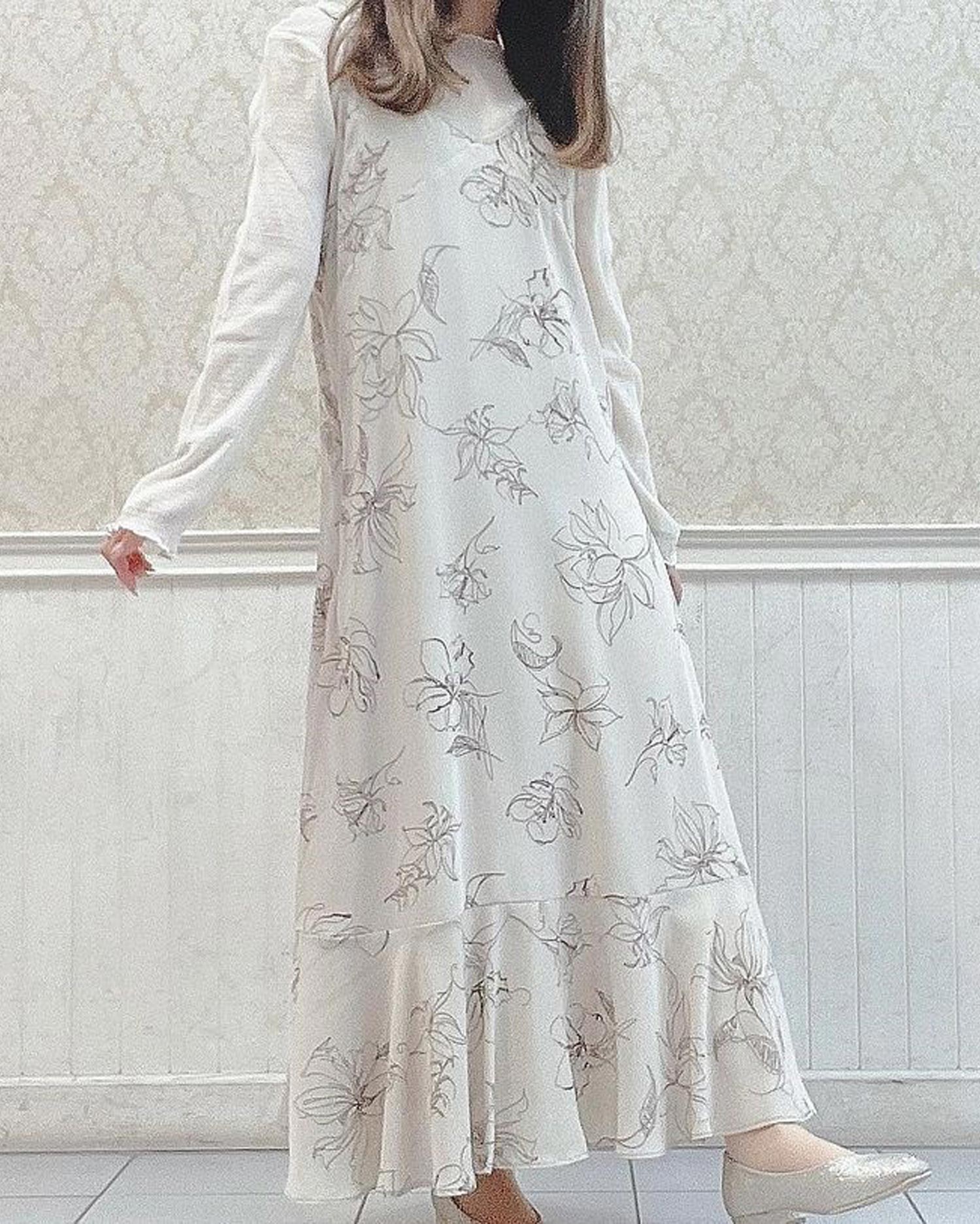 線画調キャミワンピース Allamanda アラマンダ 公式通販 Ingni Store