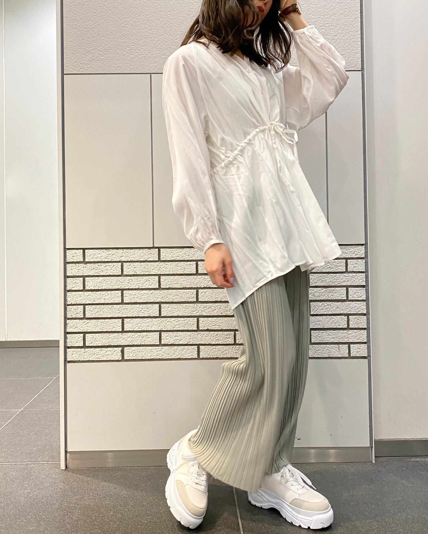 ランダムプリーツパンツ outlet Ingni イング 公式通販 Ingni Store ランダムプリーツパンツ outlet Ingni イング 公式通販 Ingni Store