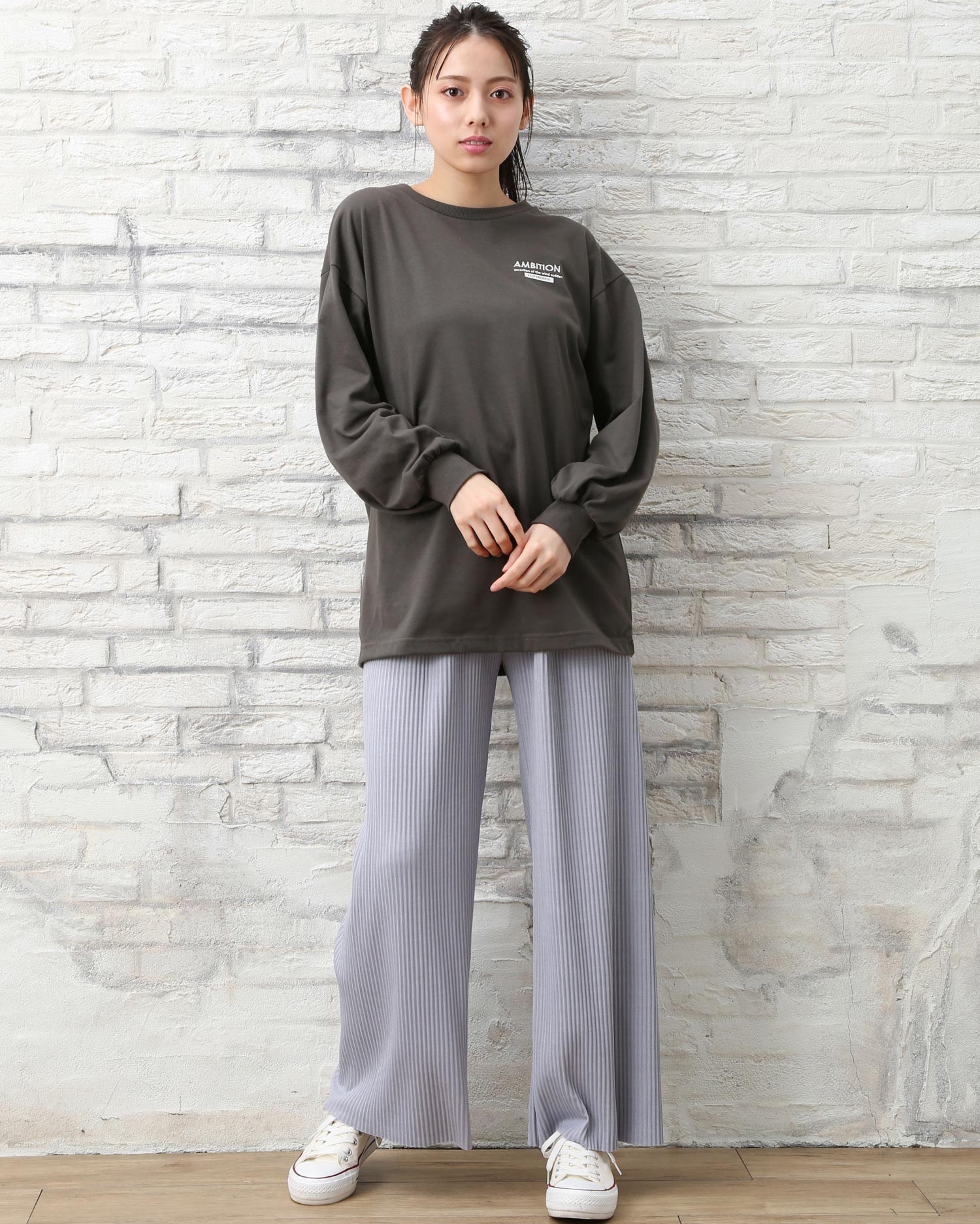 ワイドリブパンツ／A｜INGNI(イング) 公式通販｜INGNI STORE