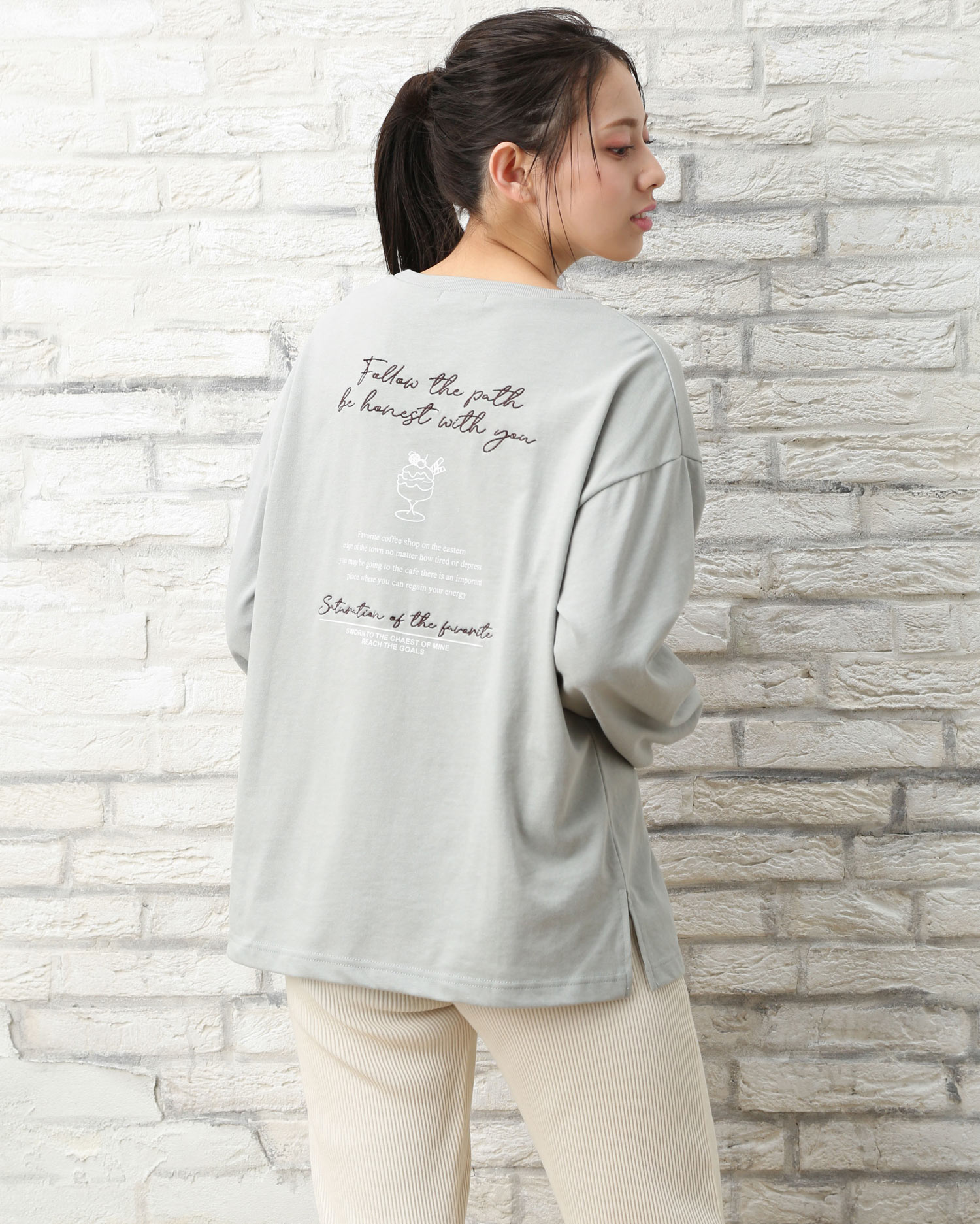 Backアソートプリントロングtシャツ Ingni イング 公式通販 Ingni Store Backアソートプリントロングtシャツ Ingni イング 公式通販 Ingni Store