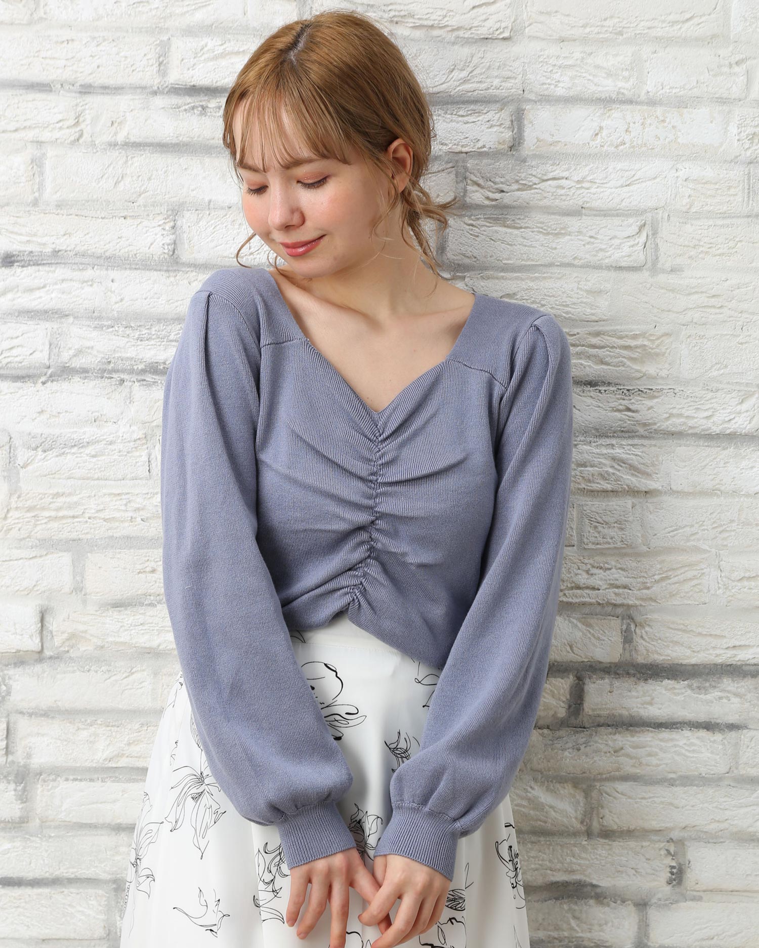 フロントギャザーニット ｏｕｔｌｅｔ Ingni イング 公式通販 Ingni Store