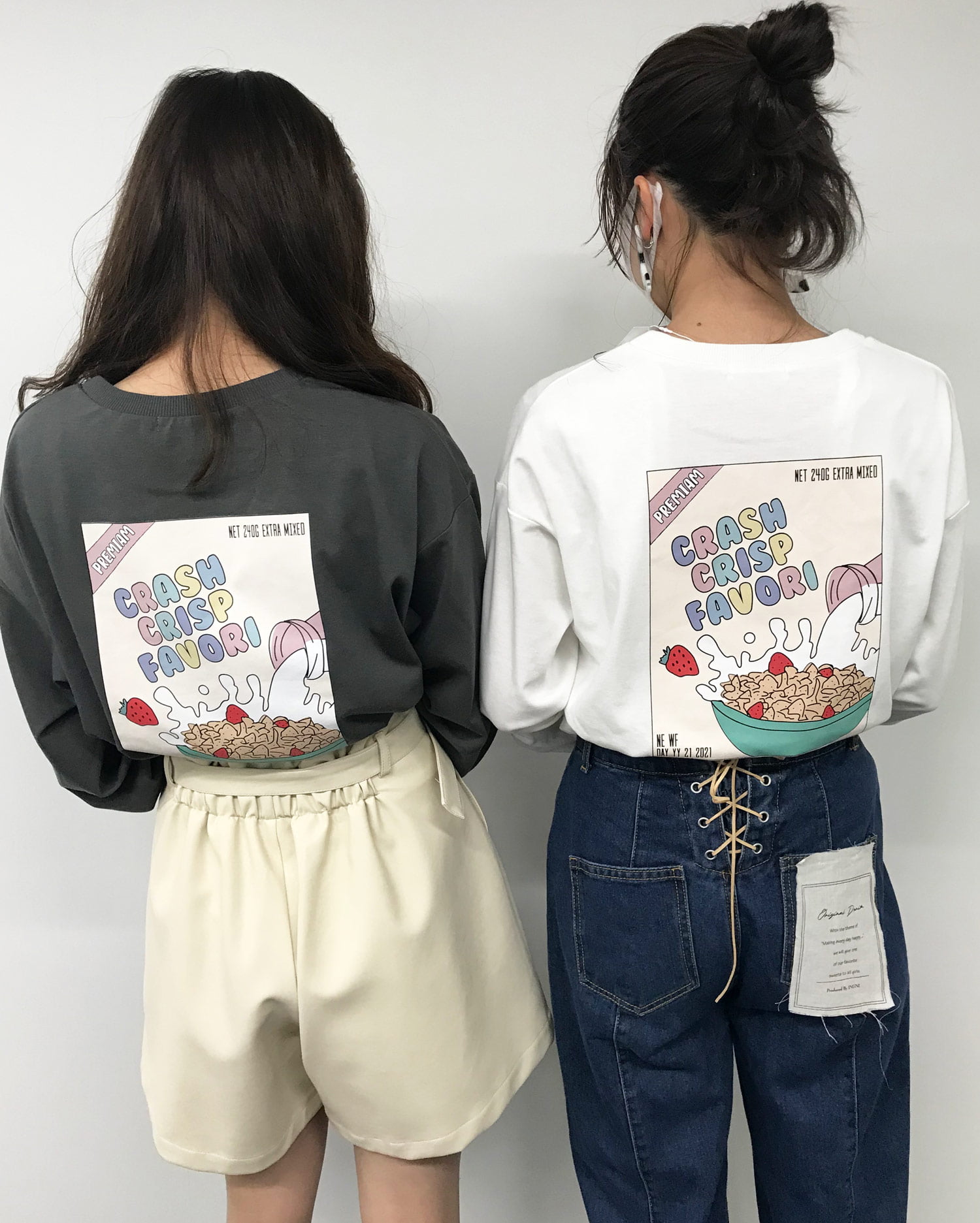 BackシリアルプリントロングTシャツ｜INGNI(イング) 公式通販｜INGNI STORE