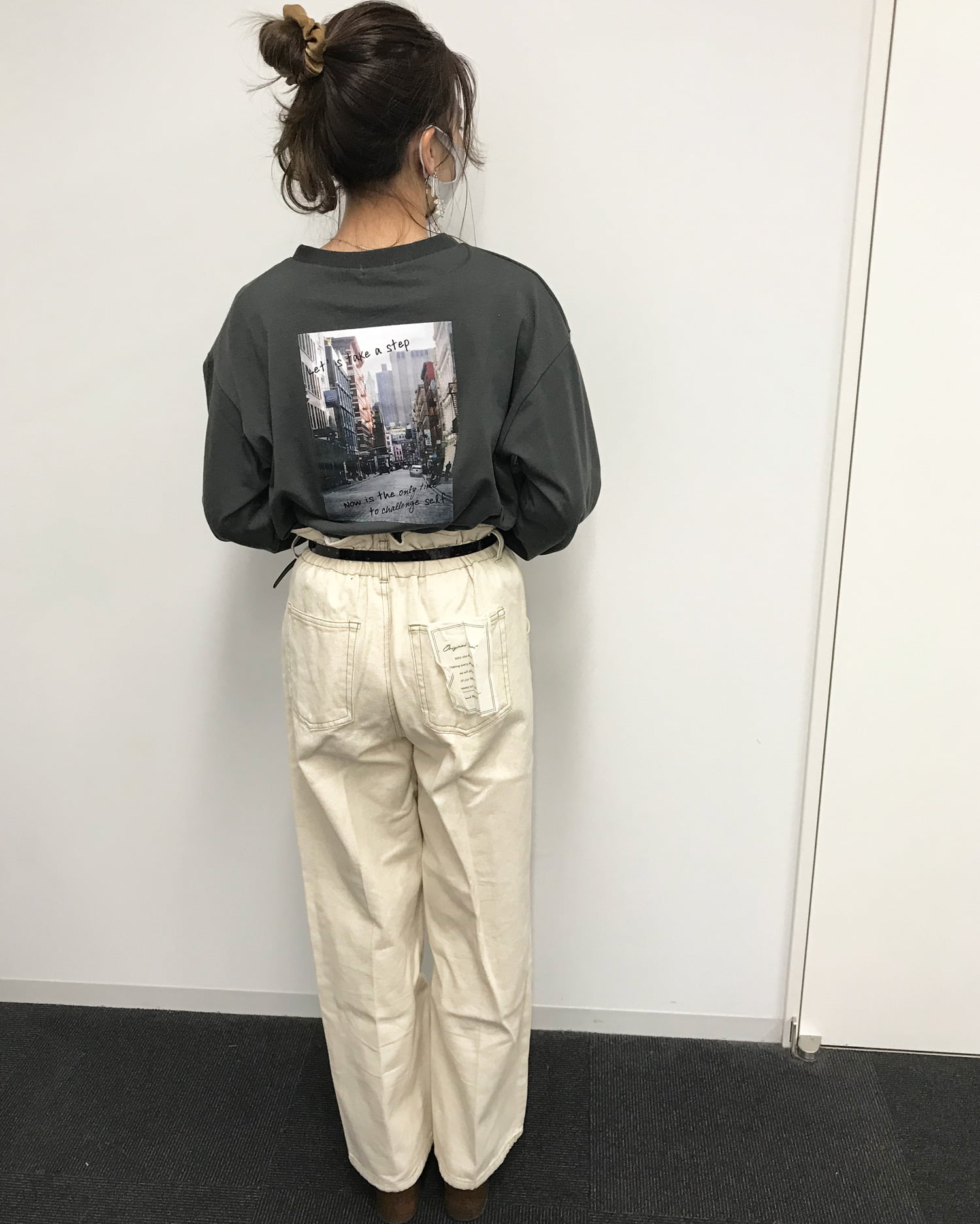 ベルト付デニムワイドパンツ｜INGNI(イング) 公式通販｜INGNI STORE