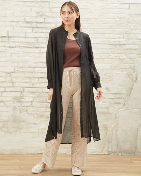 INGNI（イング） スカシニット／パンツ ｱｲﾎﾞﾘｰ