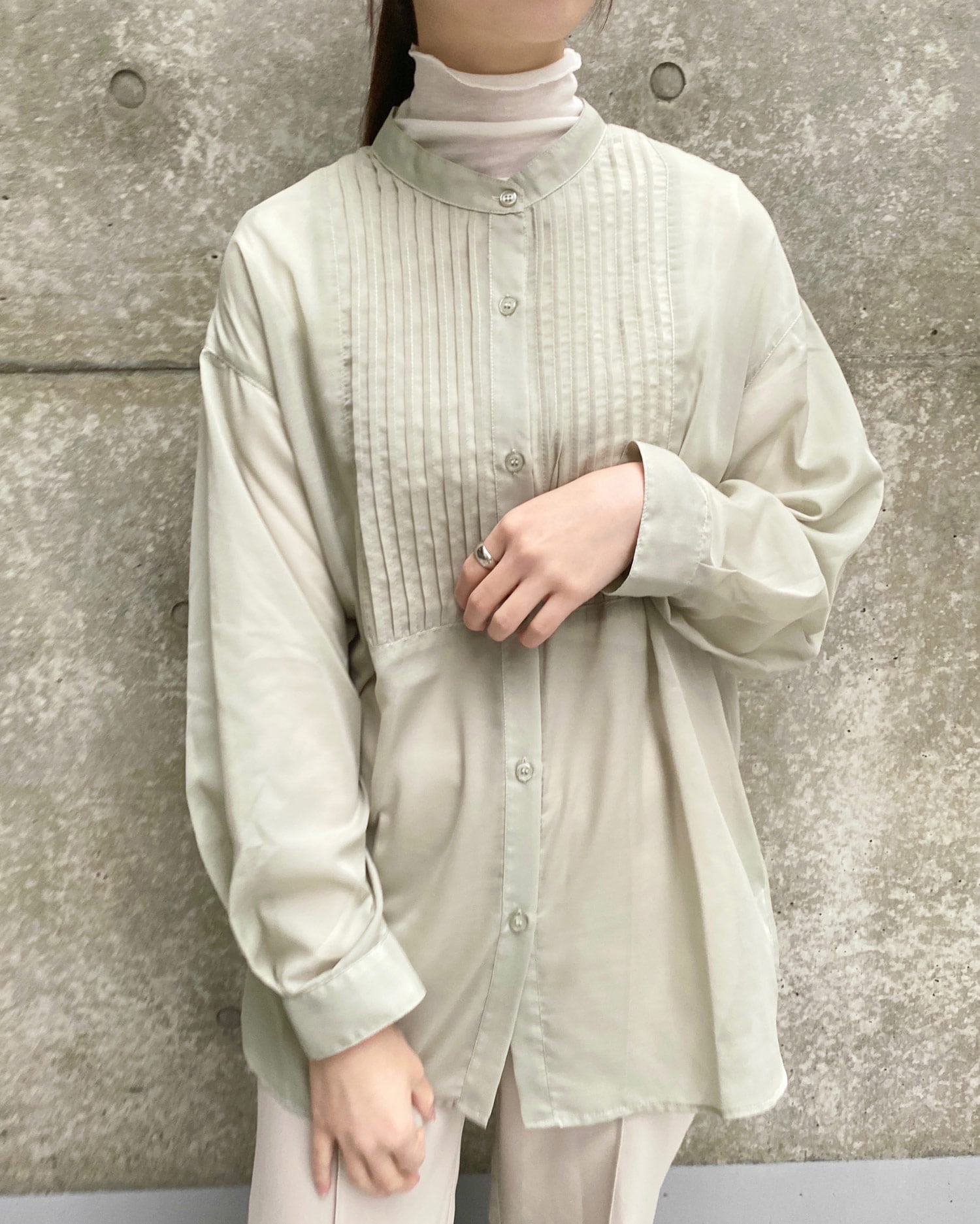 ピンタックシアー／シャツ｜INGNI(イング) 公式通販｜INGNI STORE