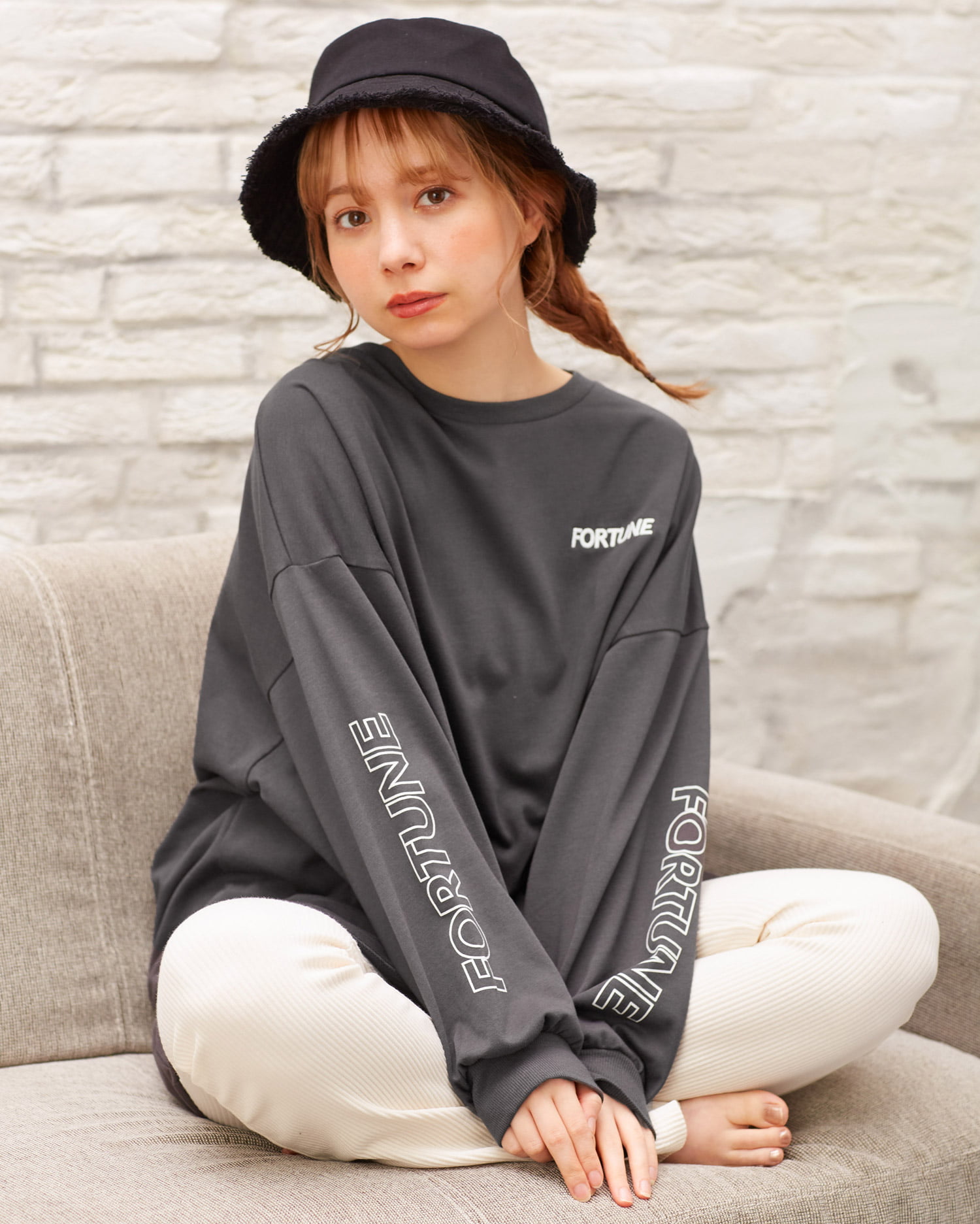 Back5段ロゴロングTシャツ｜INGNI(イング) 公式通販｜INGNI STORE