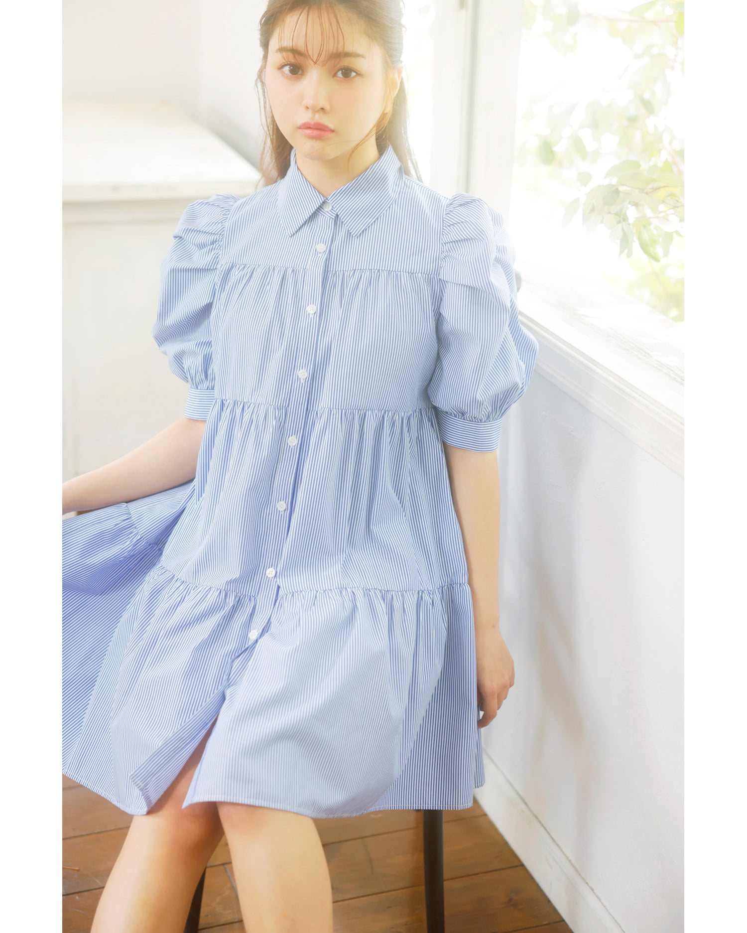 パワショルティアード半袖 ワンピース ｏｕｔｌｅｔ Ingni イング 公式通販 Ingni Store