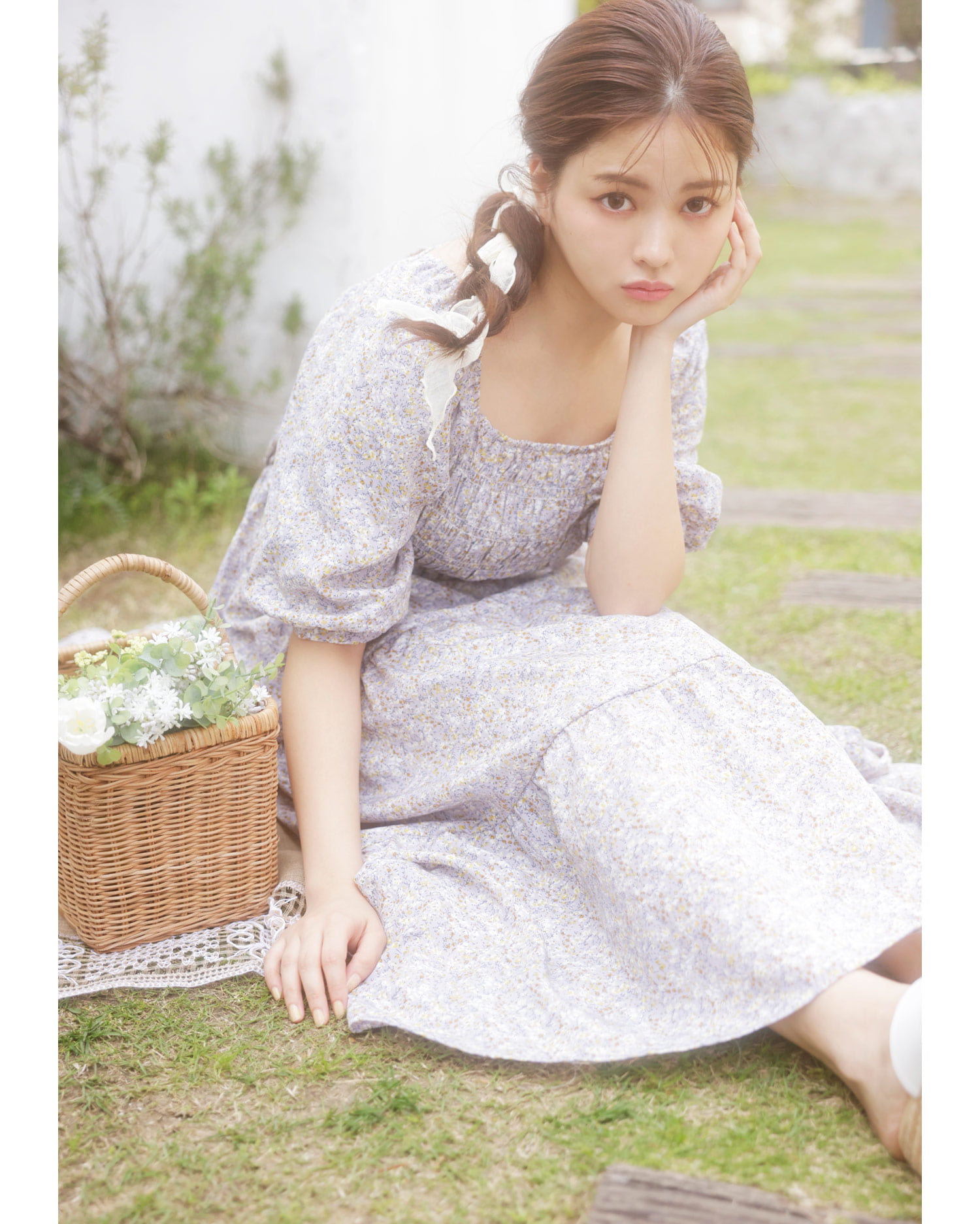 花柄シャーリングティアード ワンピース Ingni イング 公式通販 Ingni Store 花柄シャーリングティアード ワンピース Ingni イング 公式通販 Ingni Store