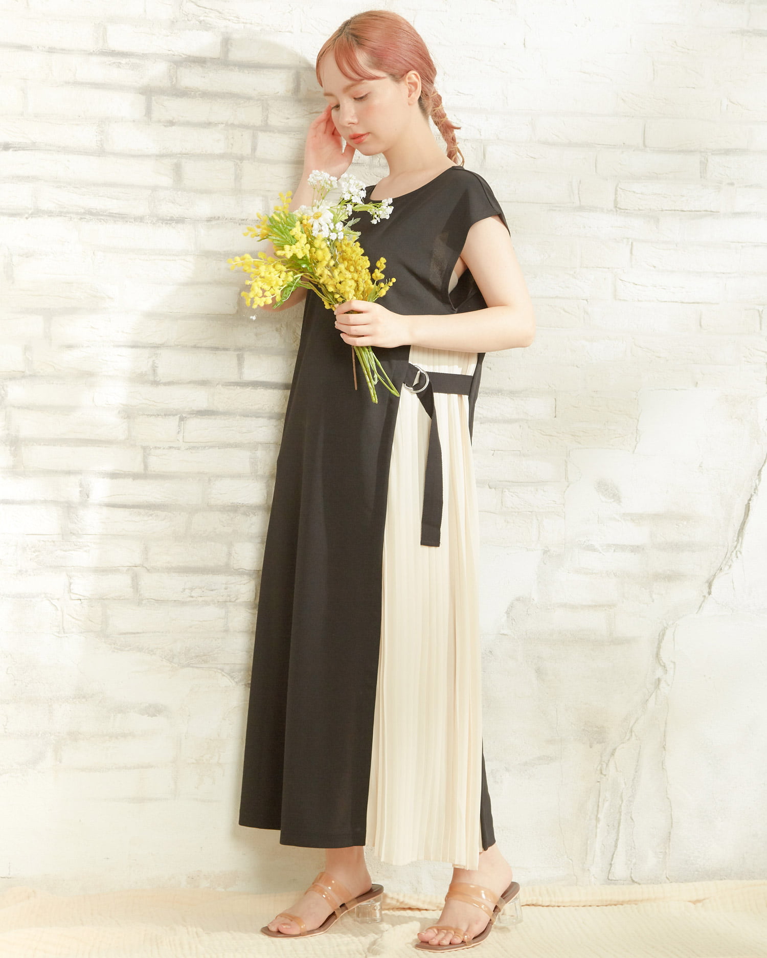 Ingni イング サイドプリーツワンピース outlet Ingni イング 公式通販 Ingni Store Ingni イング サイドプリーツワンピース outlet Ingni イング 公式通販 Ingni Store