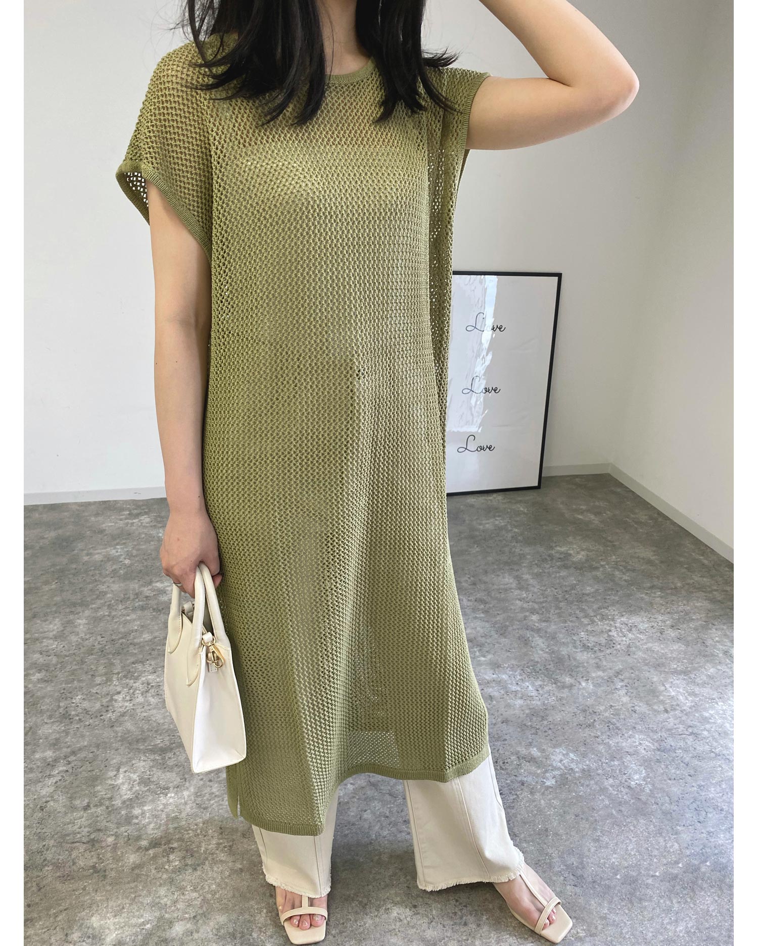 メッシュフレンチスリーブニットワンピース outlet Mlia エムリア 公式通販 Ingni Store メッシュフレンチスリーブニットワンピース outlet Mlia エムリア 公式通販 Ingni Store