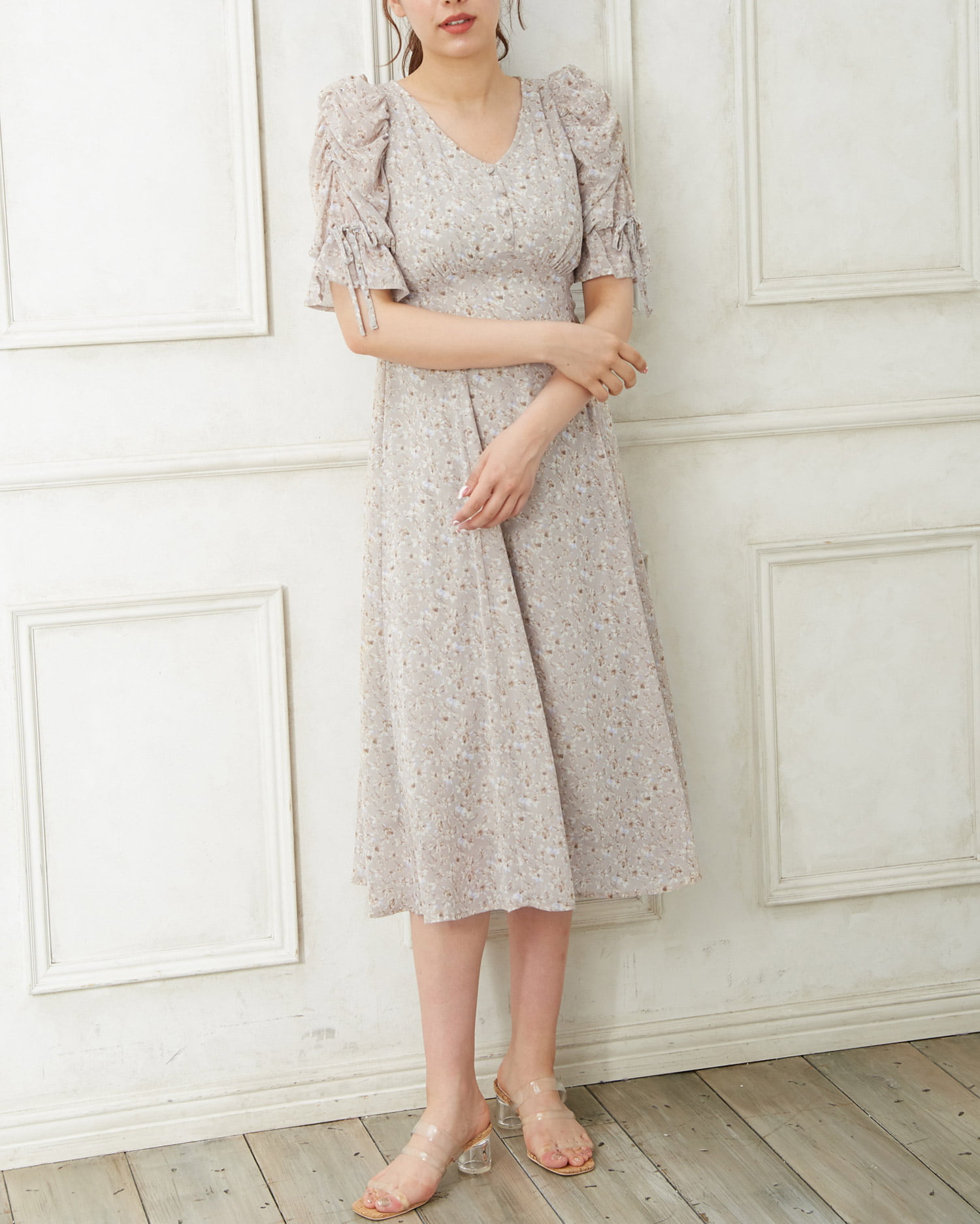 胸切替パワショル ワンピース Allamanda アラマンダ 公式通販 Ingni Store