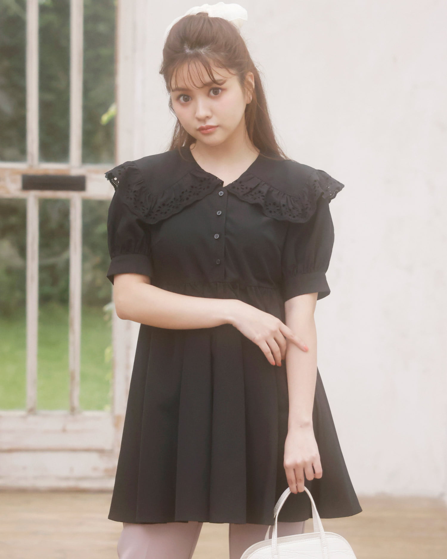 Bigレース襟チュニック ワンピース Ingni イング 公式通販 Ingni Store