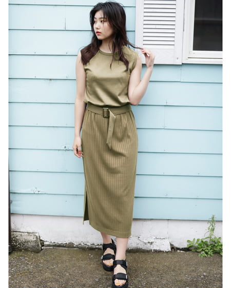 着用動画あり リブドロスト ワンピース Ingni イング 公式通販 Ingni Store