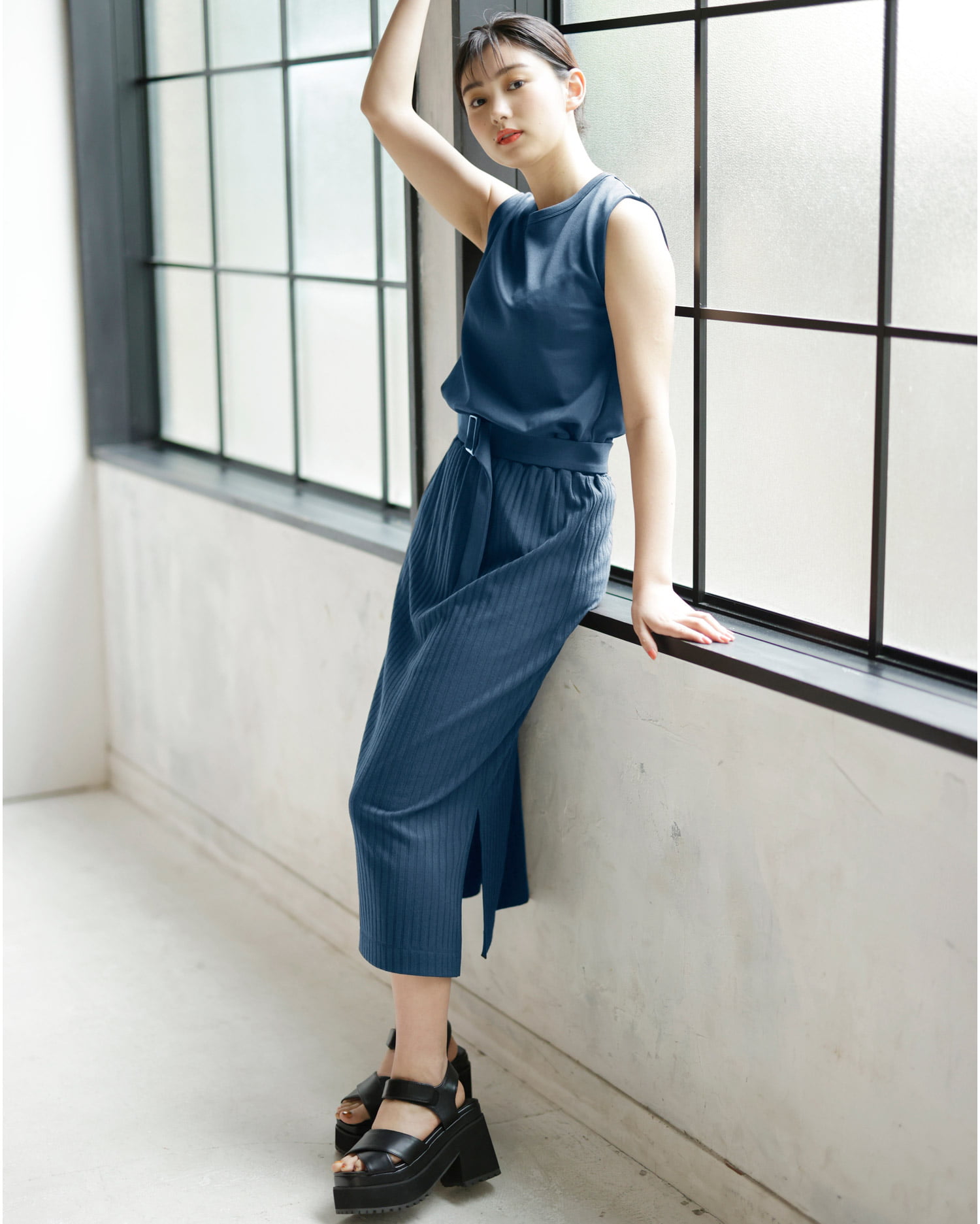 着用動画あり リブドロスト ワンピース Ingni イング 公式通販 Ingni Store