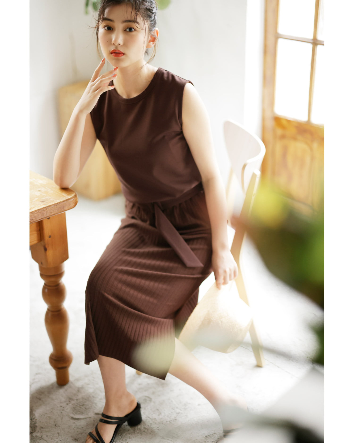 着用動画あり リブドロスト ワンピース Ingni イング 公式通販 Ingni Store