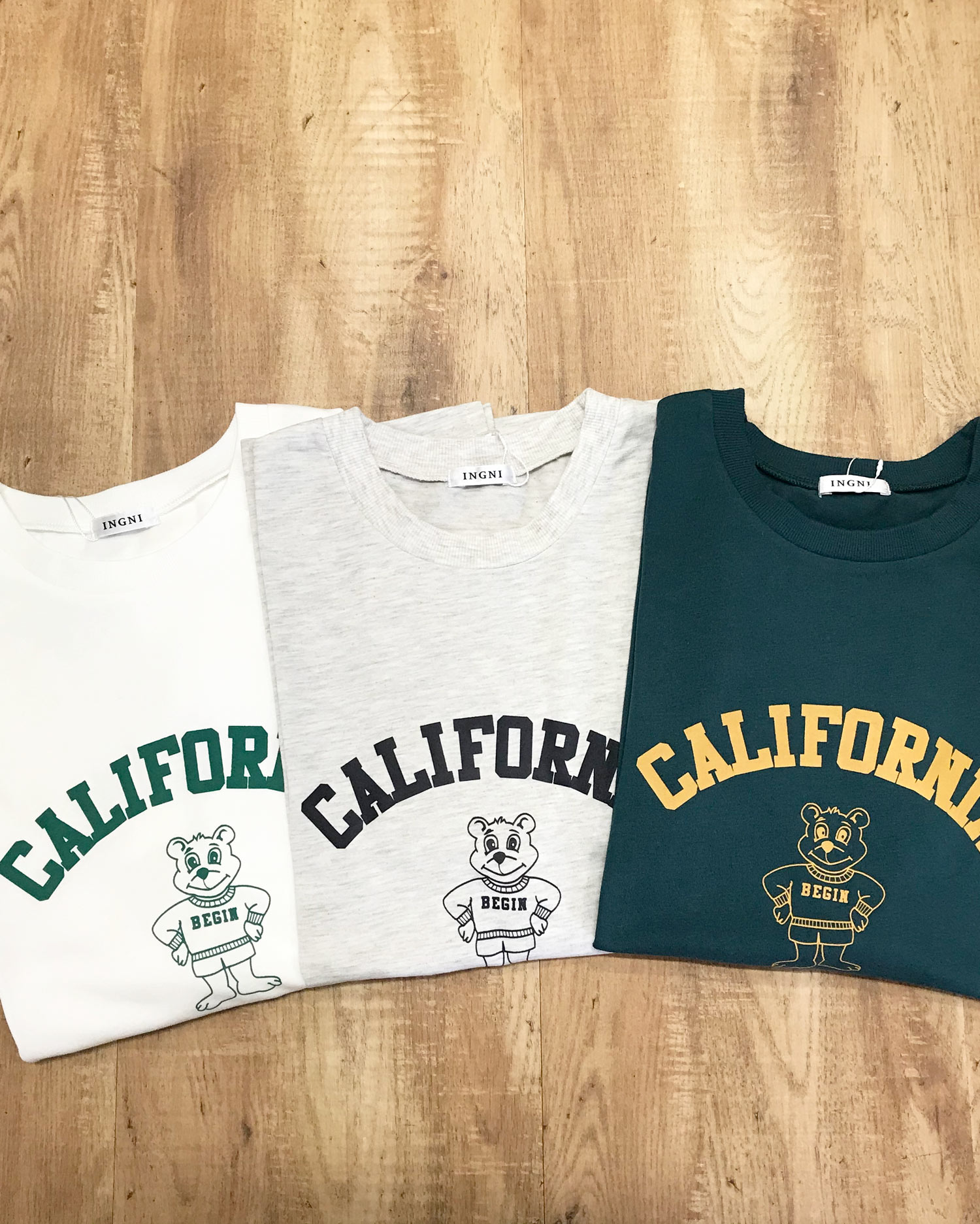 着用動画あり くまカレッジロゴtシャツ outlet Ingni イング 公式通販 Ingni Store 着用動画あり くまカレッジロゴtシャツ outlet Ingni イング 公式通販 Ingni Store