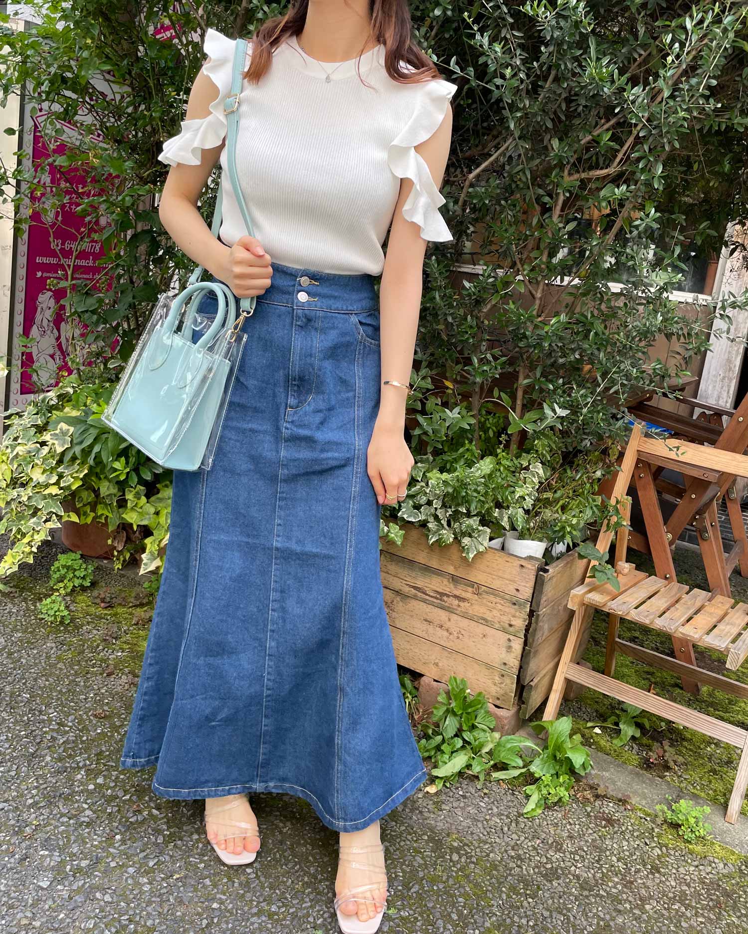 返品交換不可】 ザラ ZARA デニムタイトスカート デニムスカート econet.bi