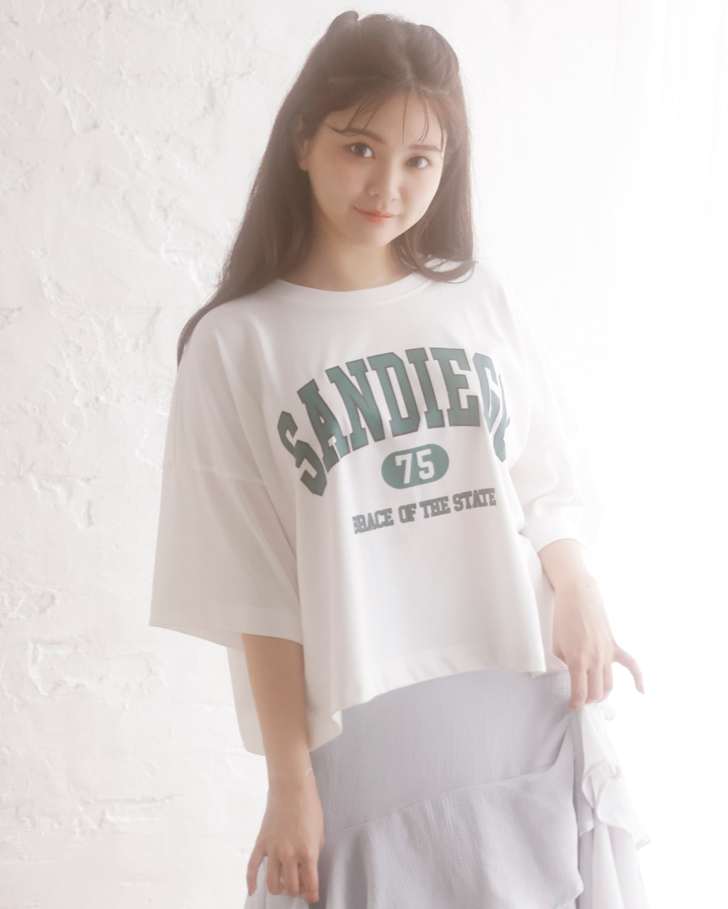 商品動画あり カレッジショート丈tシャツ Ingni イング 公式通販 Ingni Store